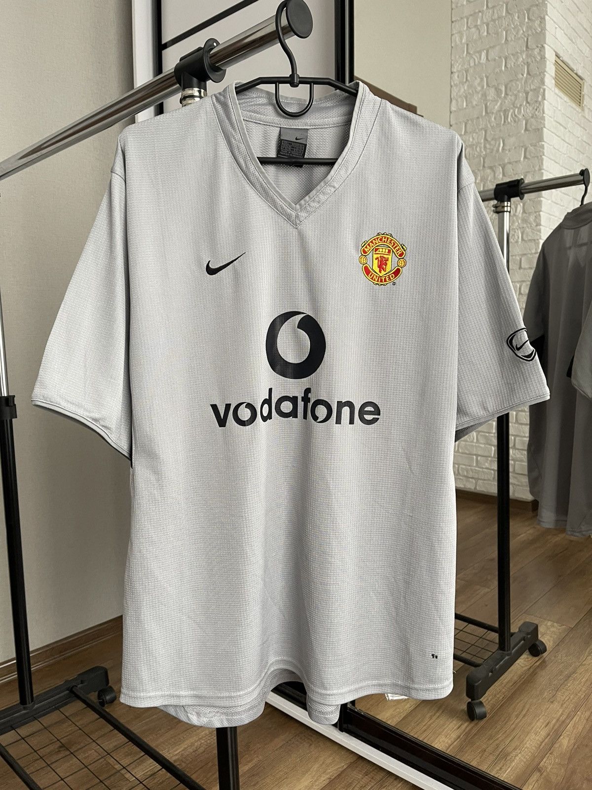 Nike Nike Manchester United Vintage Soccer Jersey T-Shirt 2000s Size US L / EU 52-54 / 3 - 1 Thumbnail