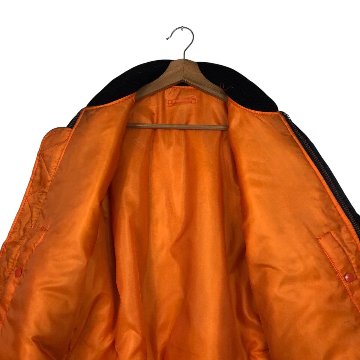 Vintage 📌Vintage Reversible Bomber Jacket Ma 1 Us Air Force Army Size US L / EU 52-54 / 3 - 17 Thumbnail