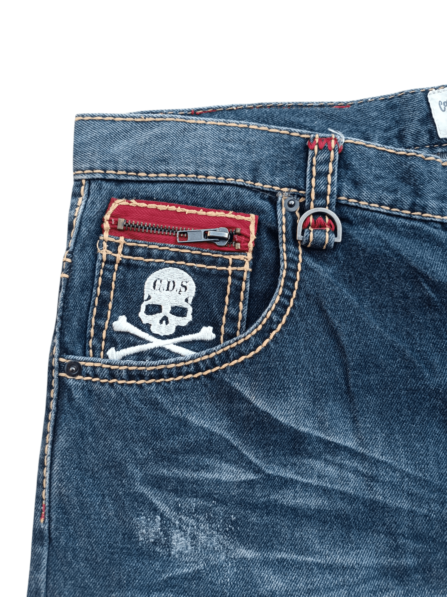 Japanese Brand Awesome Cool Drive Striker Skulls Embroidery Style Size US 36 / EU 52 - 11 Thumbnail