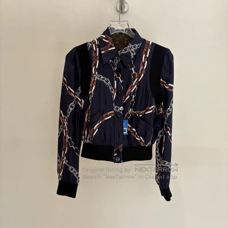 Louis Vuitton Louis Vuitton Mulberry silk presbyopic full-print reversib Size XS / US 0-2 / IT 36-38 - 4 Thumbnail