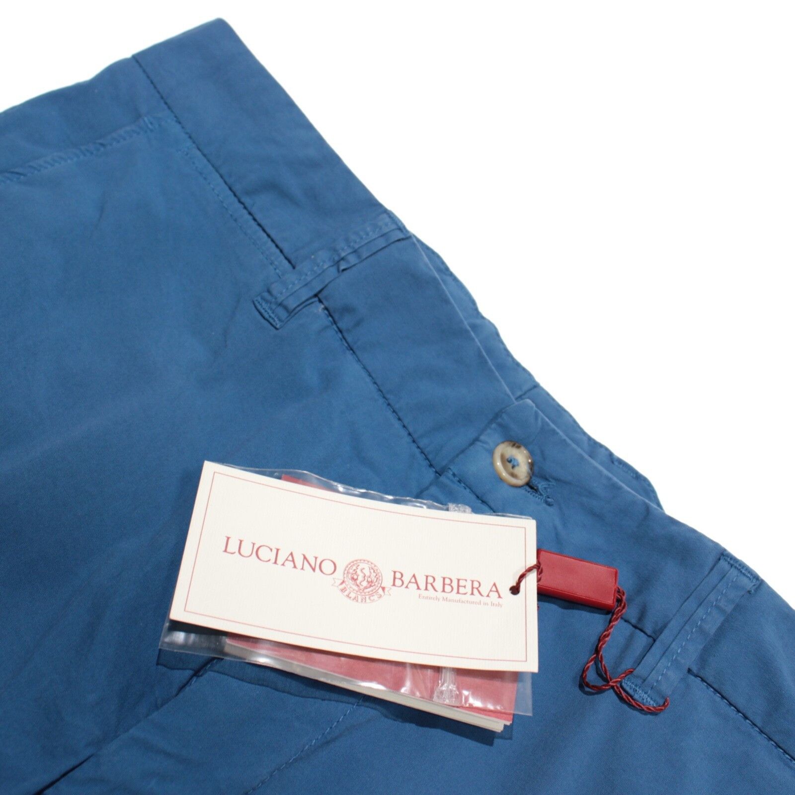 Luciano Barbera Luciano Barbera New with tags Chino Size 32 US In Blue Size US 32 / EU 48 - 1 Thumbnail