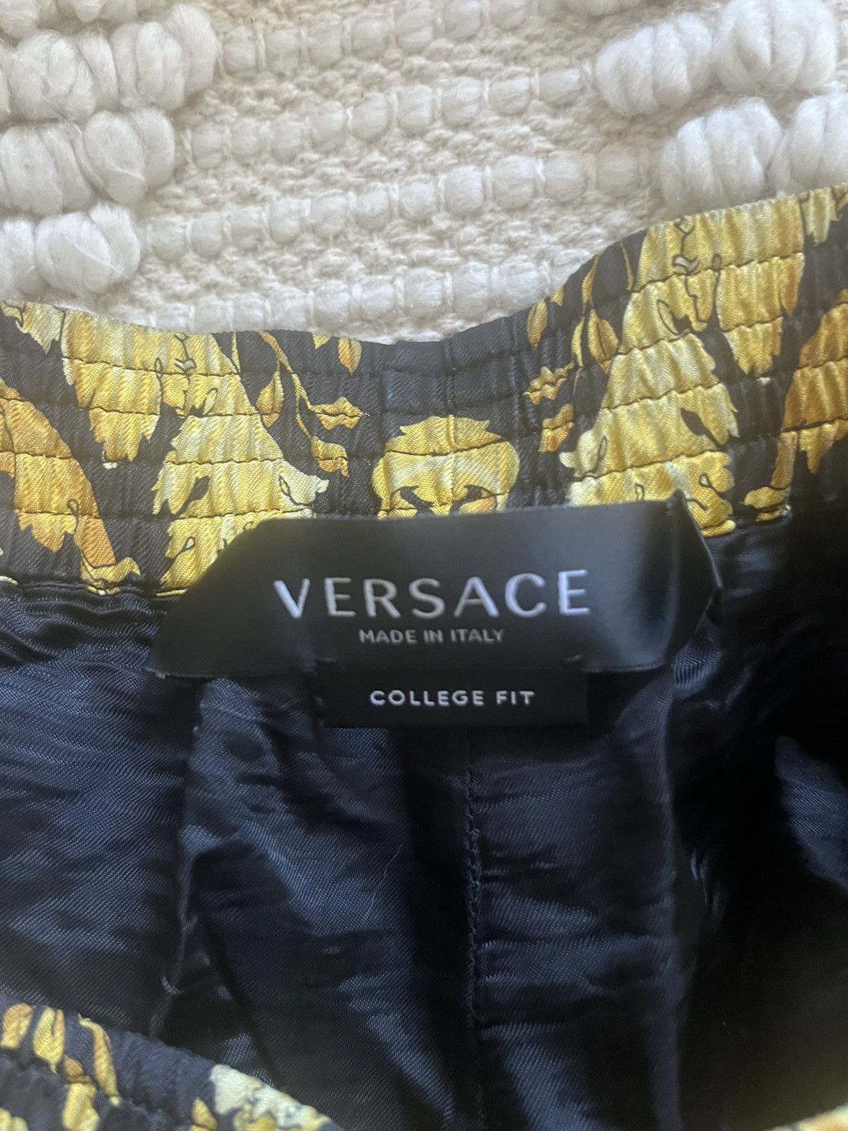 Versace Versace Barocco Silk Shorts Size US 30 / EU 46 - 3 Thumbnail