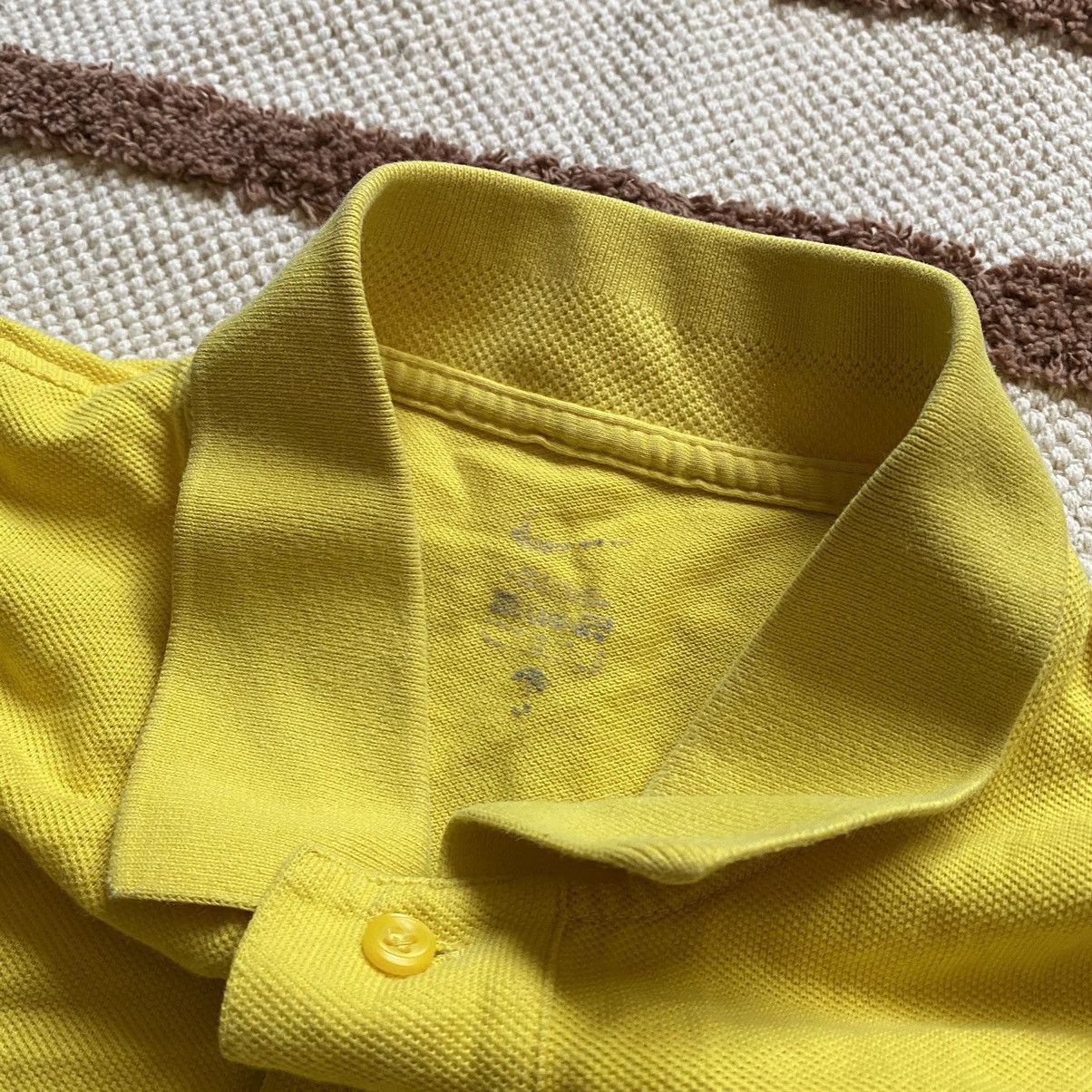 Nike NIKE FC BARCELONA Y2K DRILL YELLOW POLO Size US L / EU 52-54 / 3 - 3 Thumbnail