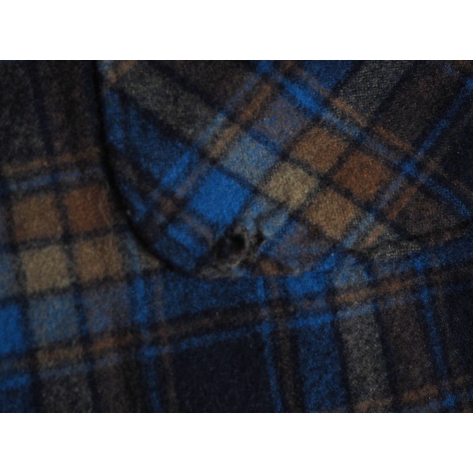 Pendleton **VTG 70s Pendleton Blue Brown Plaid Button Shirt Mens L** User: VTG 70s Pendleton Blue Brown Plaid Button Front Wool Shirt Mens L Size US L / EU 52-54 / 3 - 7 Thumbnail