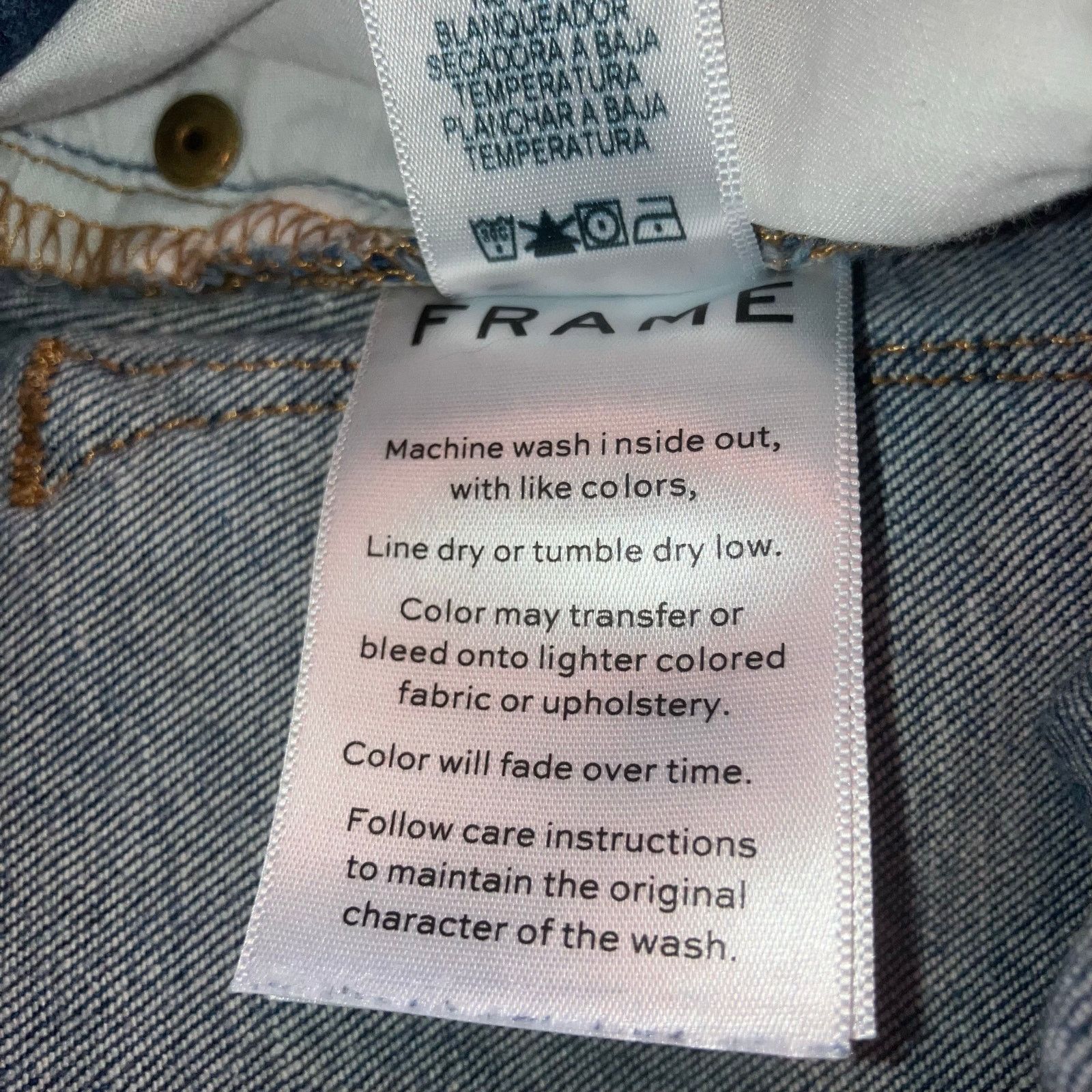 Frame Frame Le High Skinny Jean in Medium Wash Clipper Street - 28 Size 28" / US 6 / IT 42 - 16 Thumbnail