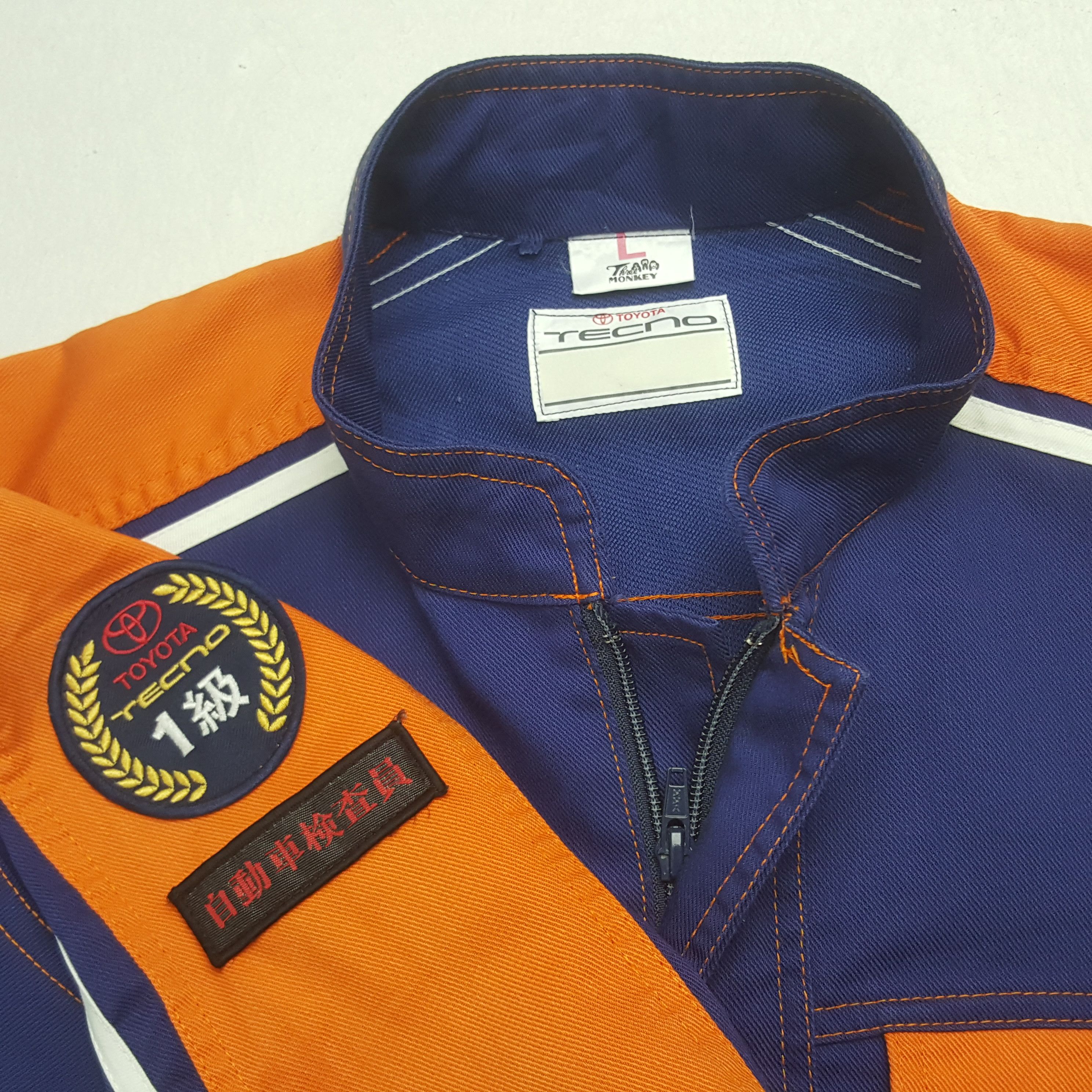 Japanese Brand Vintage TRD Toyota Racing Development Coverall Jacket RR16 Size US M / EU 48-50 / 2 - 9 Thumbnail