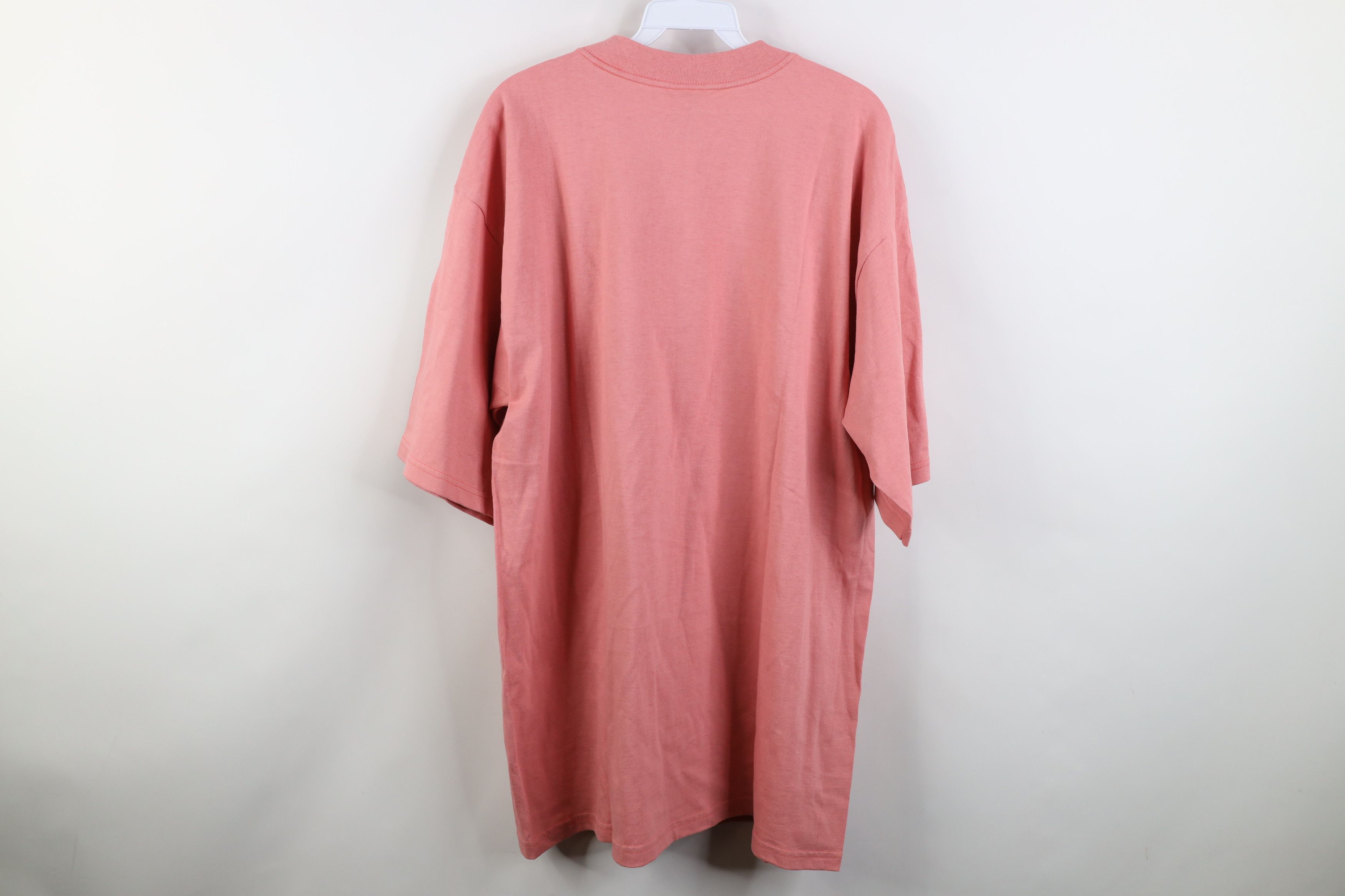 Vintage Vintage 90s Streetwear Alaska Flower Baggy Fit T-Shirt Pink Size XL / US 12-14 / IT 48-50 - 8 Thumbnail