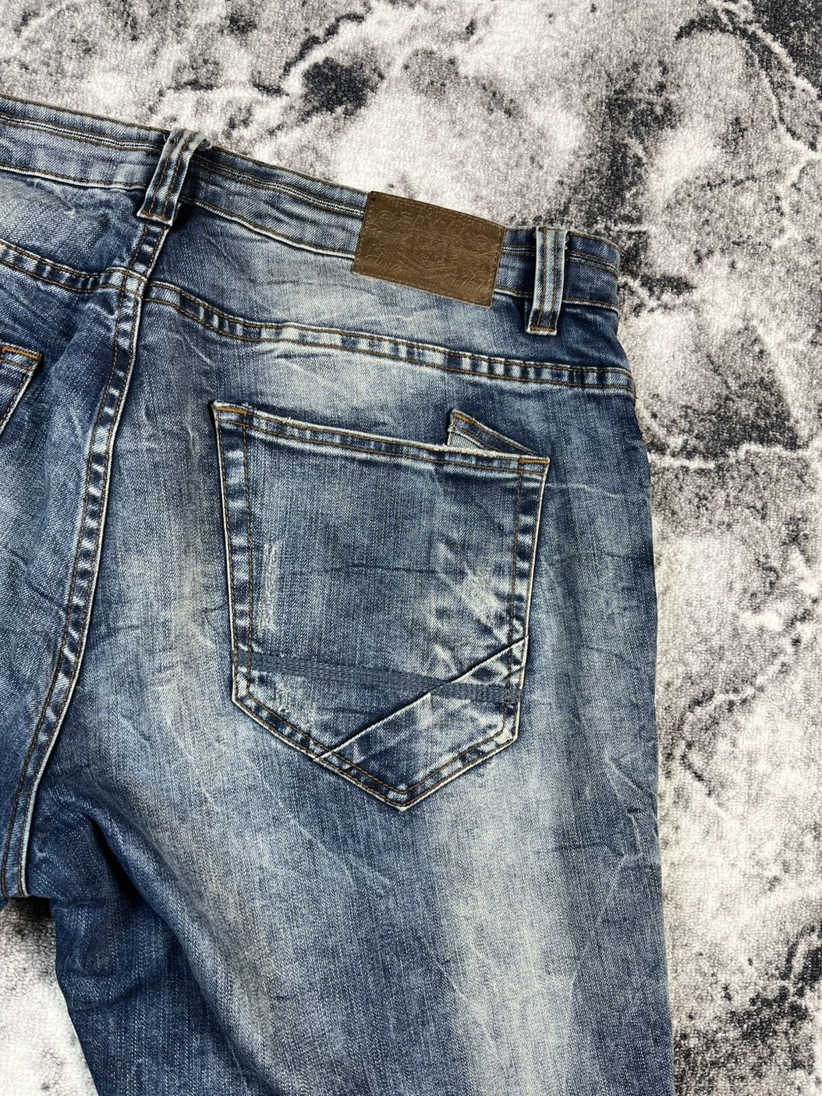 Other Savvy Denim Distressed Jeans Fade Wash W40 Size US 40 / EU 56 - 15 Thumbnail