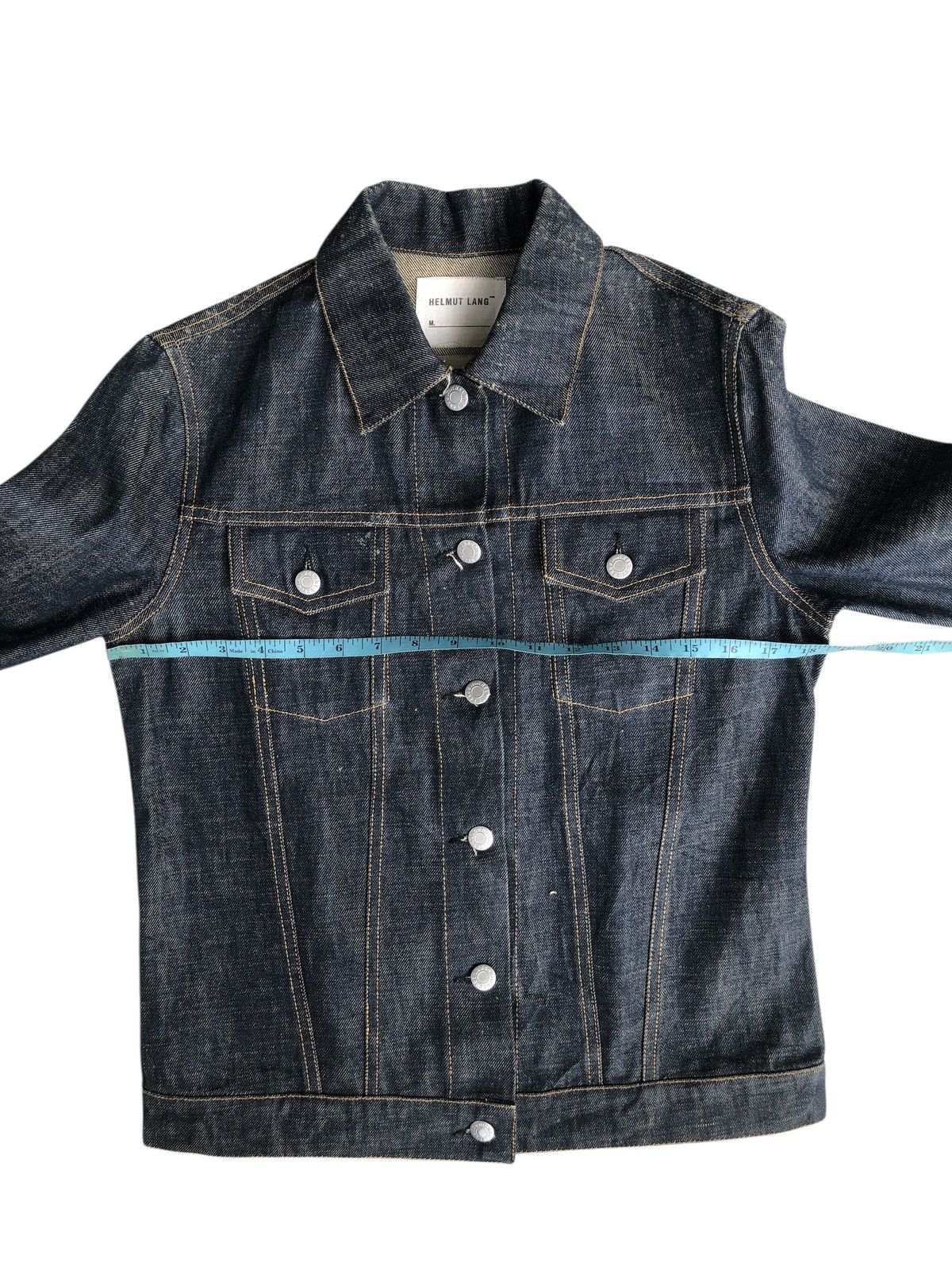 Helmut Lang Helmut Lang Classic Raw Denim Jacket Size US S / EU 44-46 / 1 - 22 Thumbnail