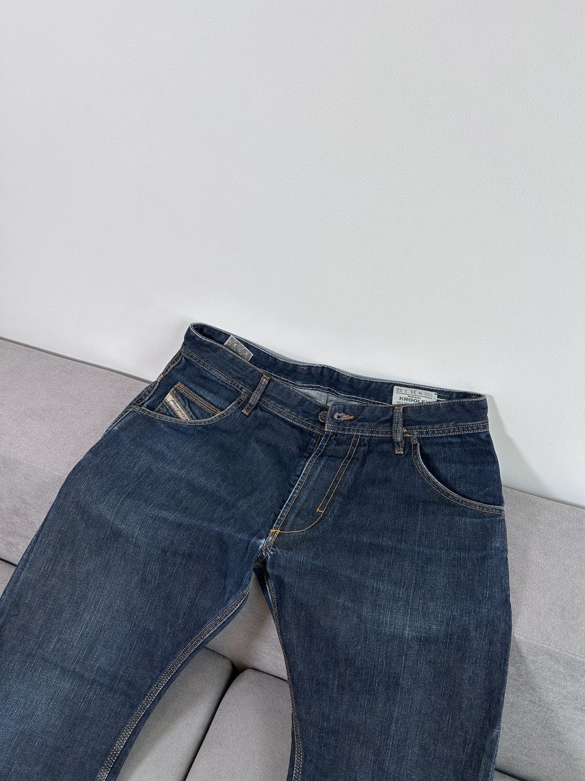 Other Vintage Diesel y2k denim jeans Size US 31 - 3 Thumbnail