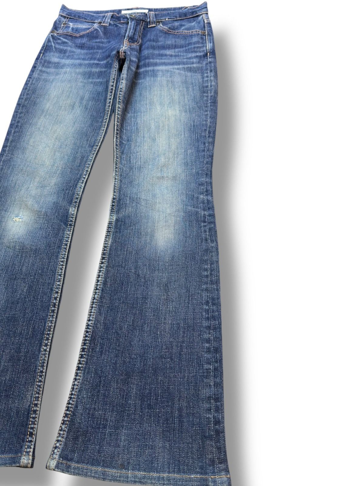 Adolfo Dominguez Vintage DMG Flare Bootcut Denim Size US 28 / EU 44 - 4 Thumbnail