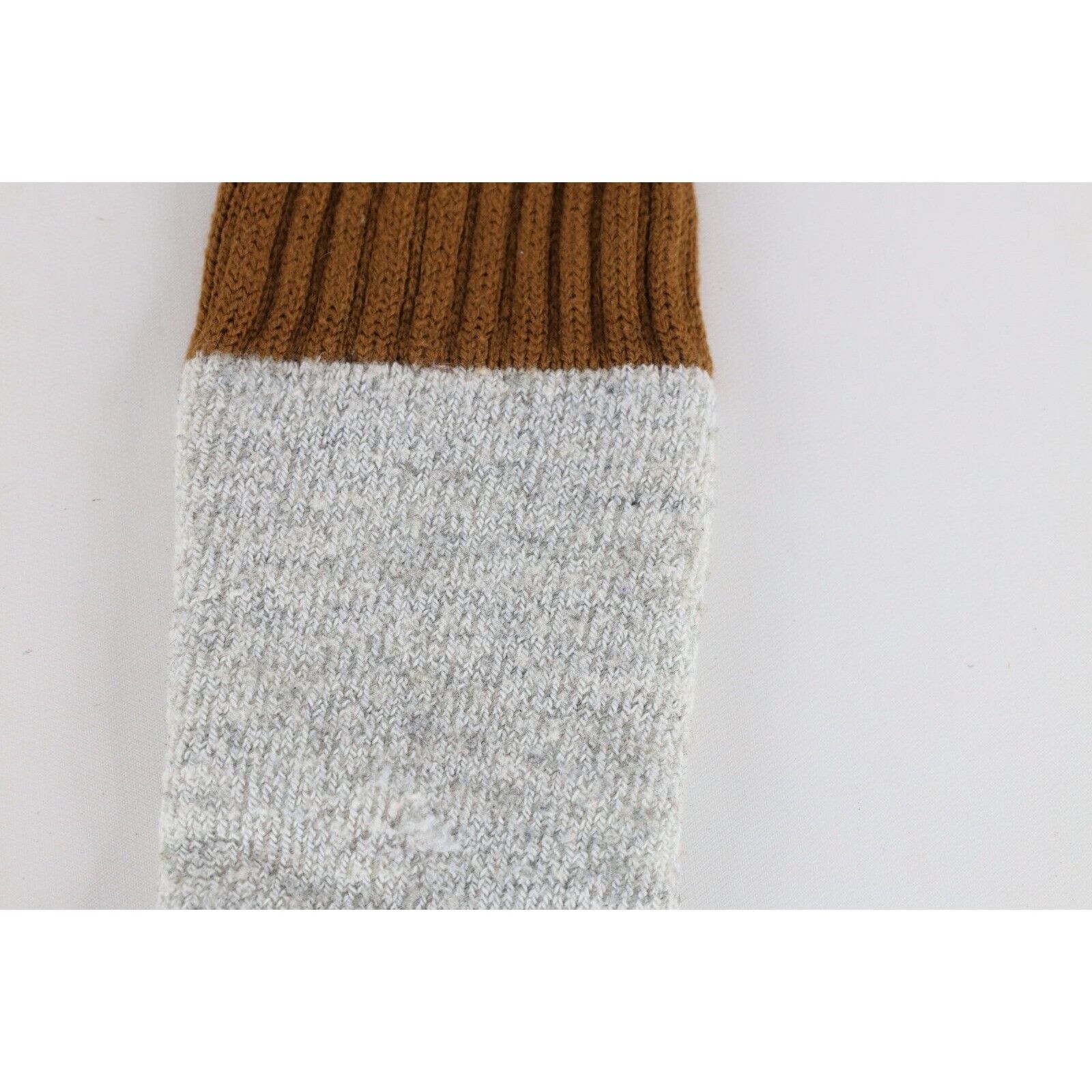 Vintage Vintage 90s Carhartt Distressed Thick Wool Blend Socks Size ONE SIZE - 3 Thumbnail