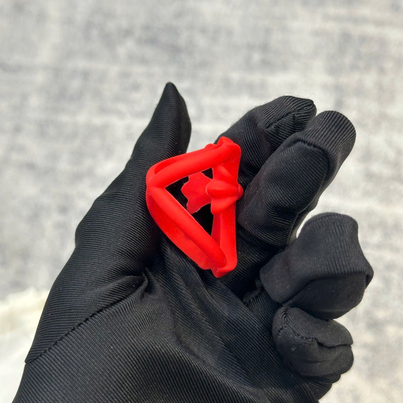 Chrome Hearts CHROME HEARTS Infinity Ring RED Size ONE SIZE - 5 Thumbnail