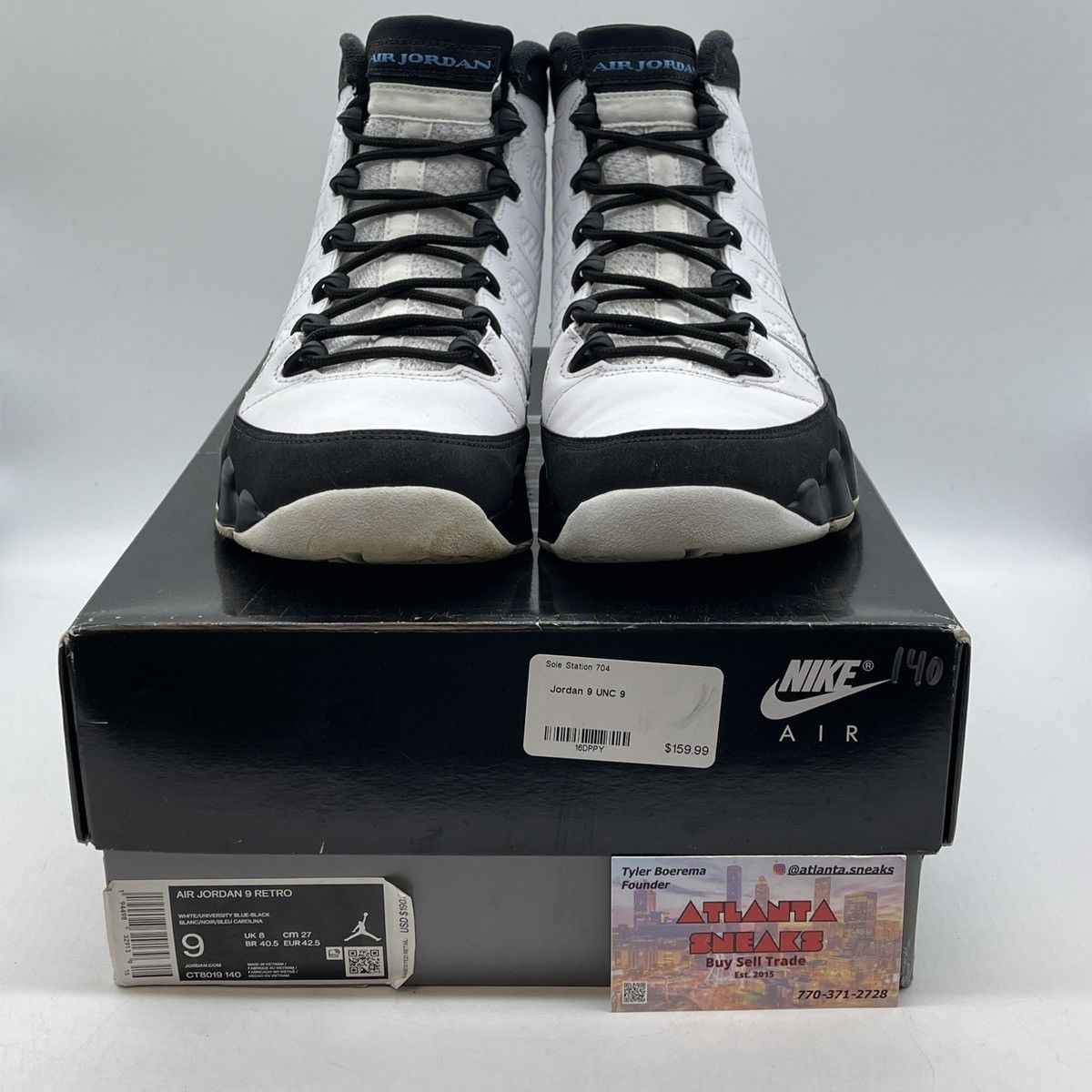 Jordan Brand Air Jordan 9 university blue Size US 9 / EU 42 - 2 Thumbnail