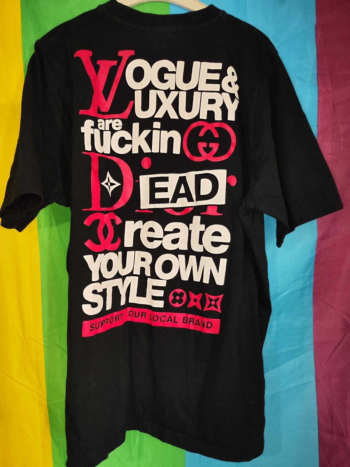 Designer Two Angle men’s graphic black T-shirt size 3XL Size US XXL / EU 58 / 5 - 8 Thumbnail