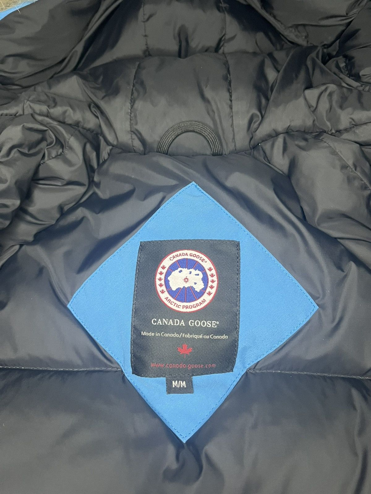 Canada Goose Canada Goose Chilliwack Bomber Blue Arctic Program Fur Hood Size US S / EU 44-46 / 1 - 6 Thumbnail