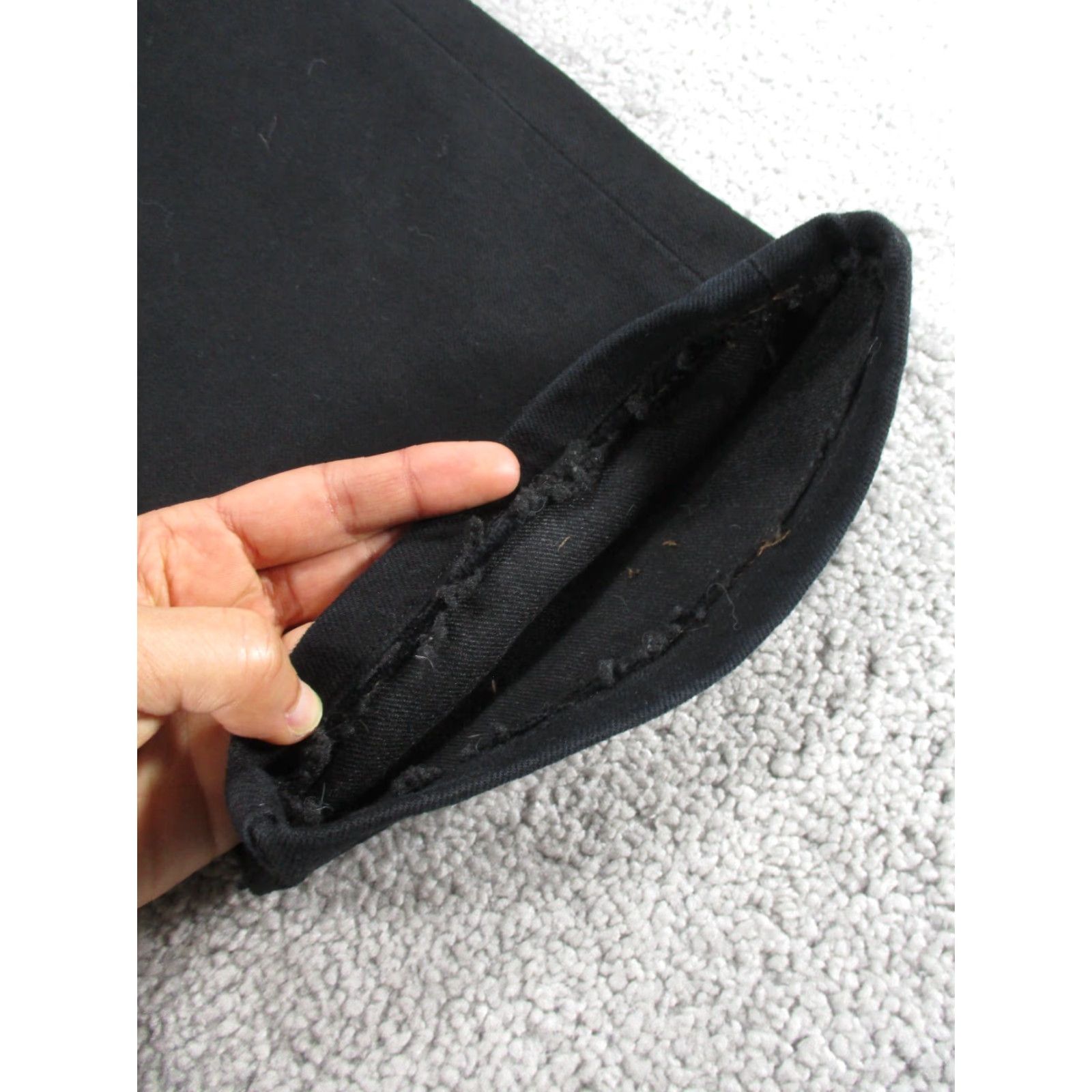 Levi's VINTAGE Levi's Made & Crafted Jeans Men 30x27 Straight Black Denim Regular Fit 90s Size US 30 / EU 46 - 4 Thumbnail