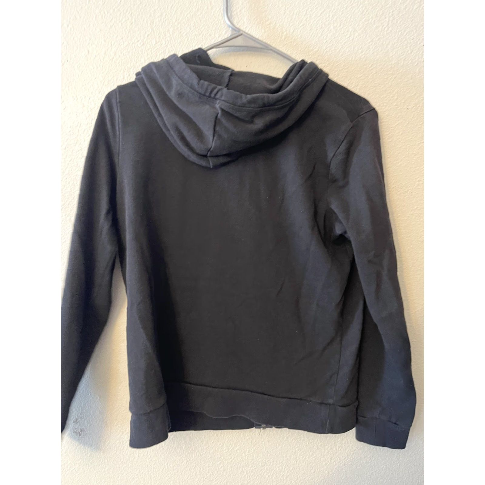 Gap GAP Womens M Black Gold Logo Stars Hoodie Full Zip Long Sleeve Sweatshirt Size M / US 6-8 / IT 42-44 - 2 Thumbnail