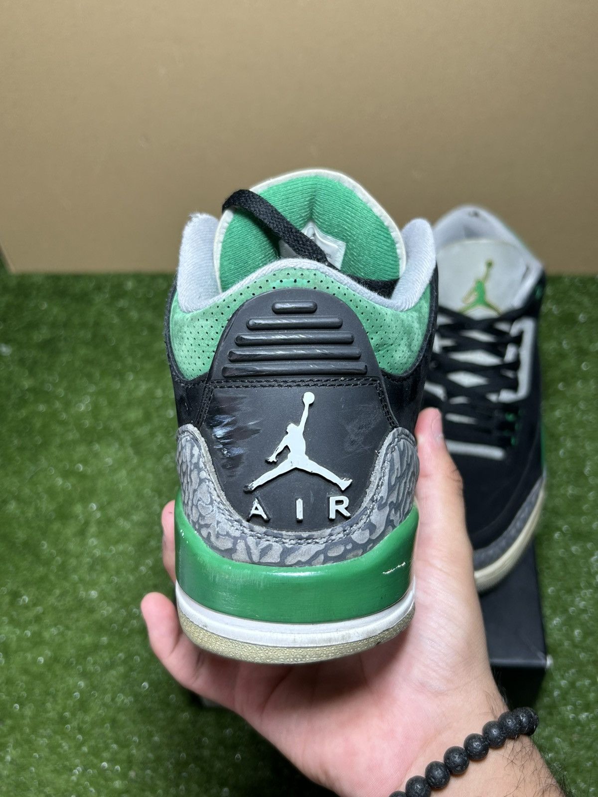 Jordan Brand Jordan 3 Pine Green Size US 8.5 / EU 41-42 - 8 Thumbnail