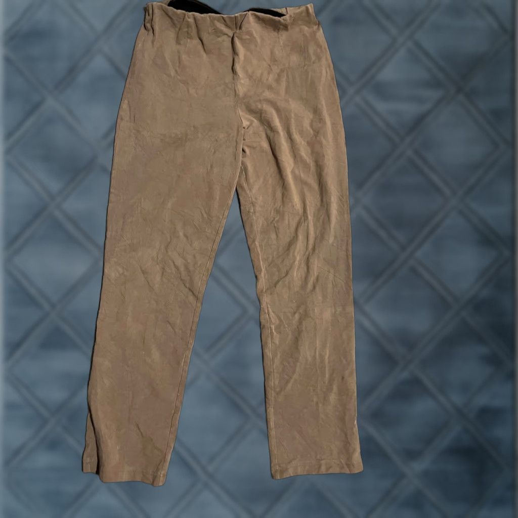 Vintage L.L. Bean Women’s Perfect Fit Pants 260867 Wide-Leg Ankle Size Medium Brown Size 32" / US 10 / IT 46 - 1 Thumbnail