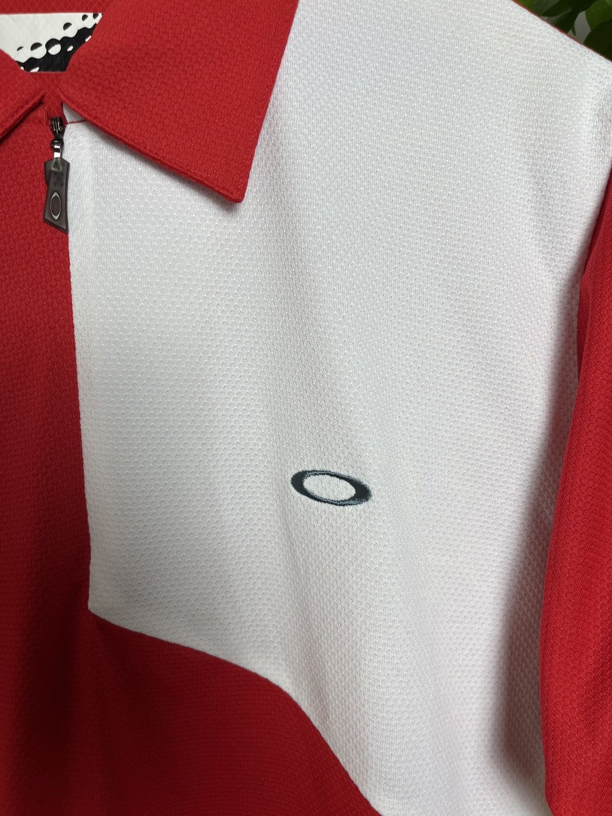 Oakley Vintage Oakley Polo logo halfzipper gorpcore streetwear Size US M / EU 48-50 / 2 - 3 Thumbnail