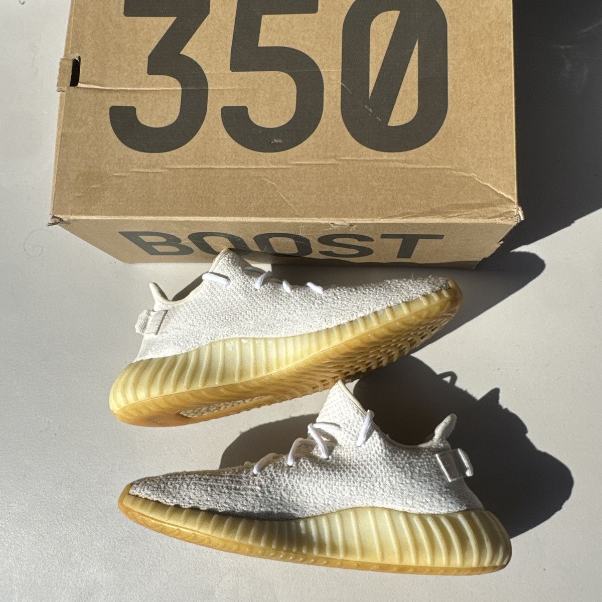 Yeezy Yeezy 350 V2 Cream size 11.5 Size US 11.5 / EU 44-45 - 2 Thumbnail