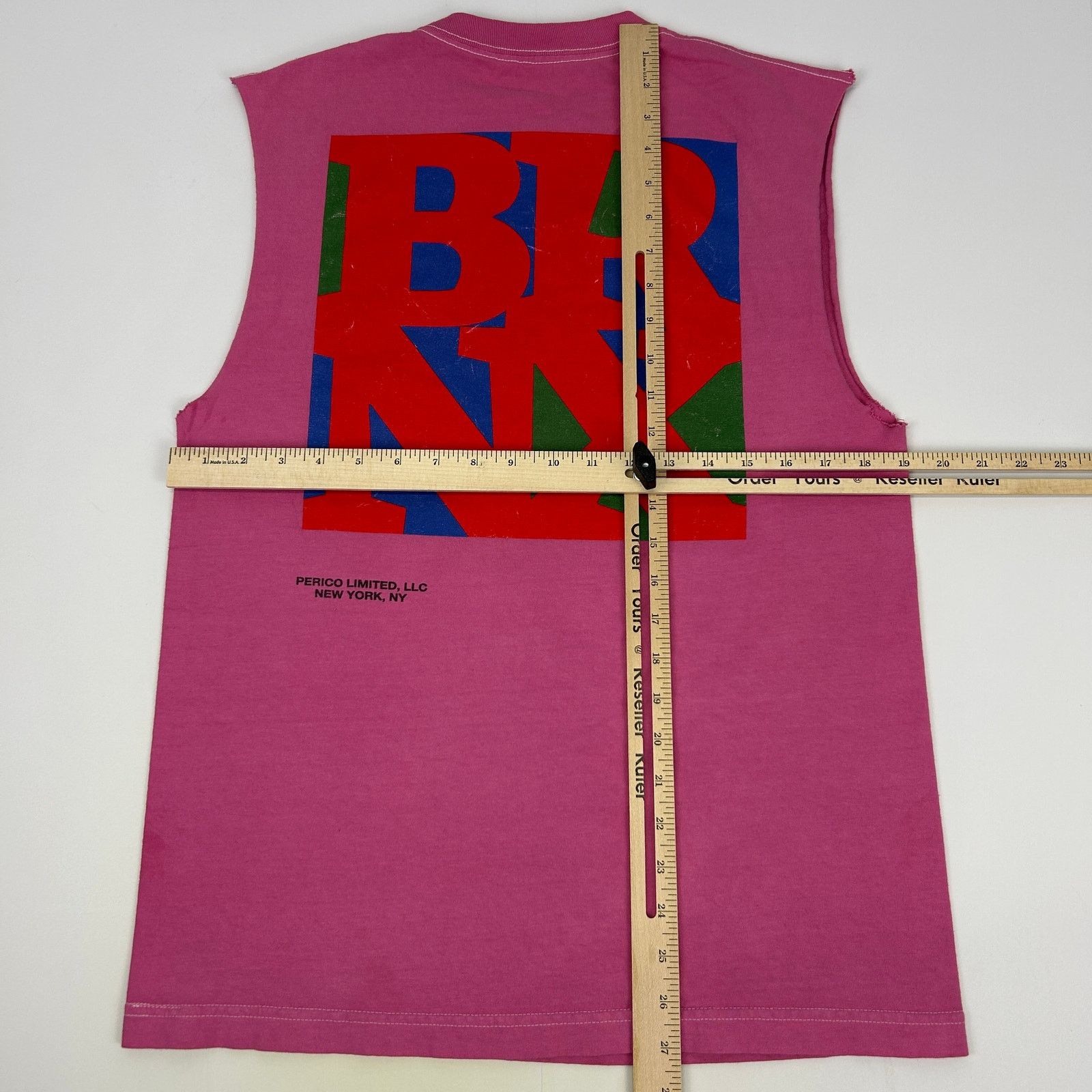 Other DRTY BRNX Dirty Bronx T Shirt New York Sleeveless Tee Pink M Size US M / EU 48-50 / 2 - 10 Thumbnail