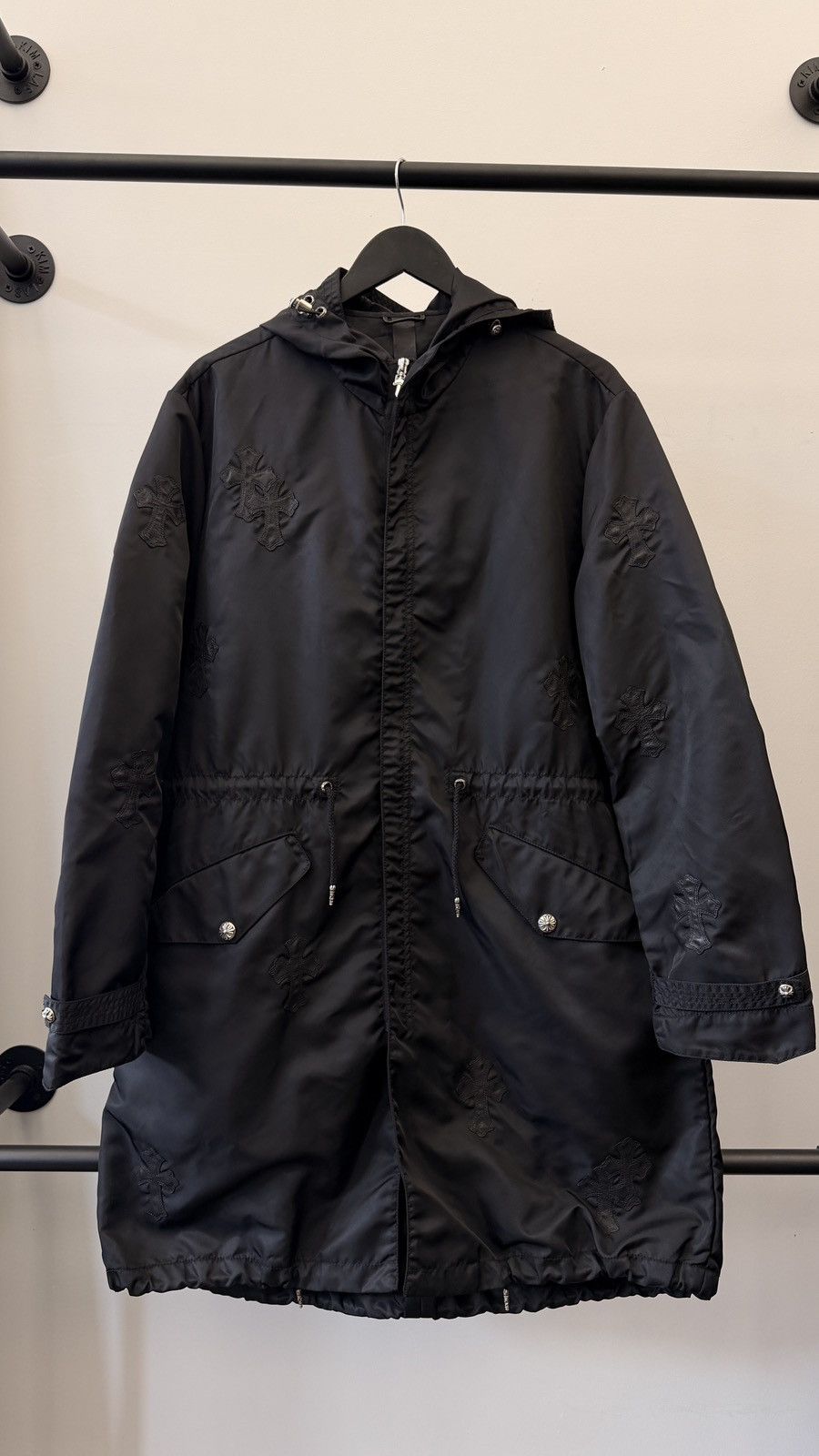 Chrome Hearts CHROME HEARTS 21 CROSS PATCH RAIN COAT Size US L / EU 52-54 / 3 - 1 Thumbnail