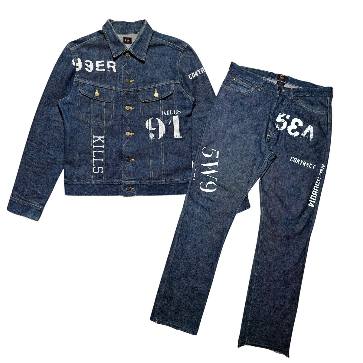 Swagger Lee collaboration denim set Size US L / EU 52-54 / 3 - 1 Thumbnail