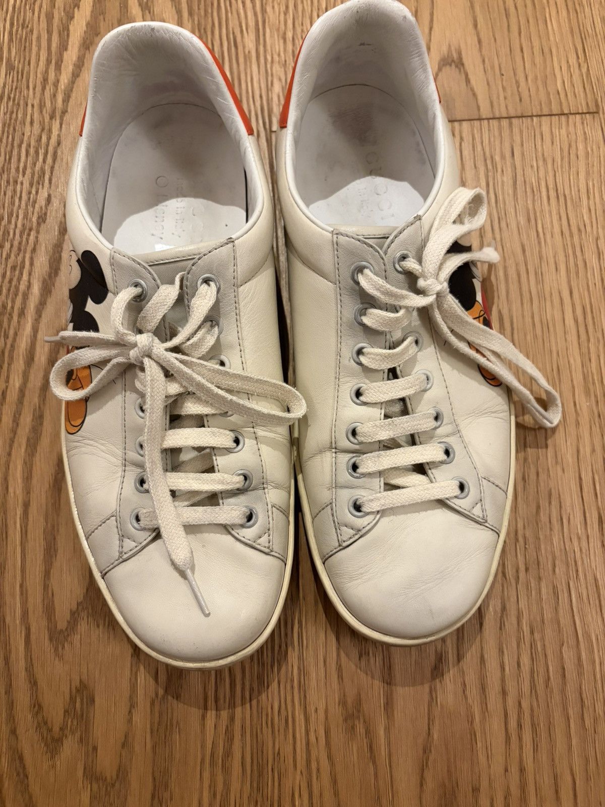 Gucci Gucci Ace Mickey Mouse Size US 8.5 / EU 41-42 - 6 Thumbnail