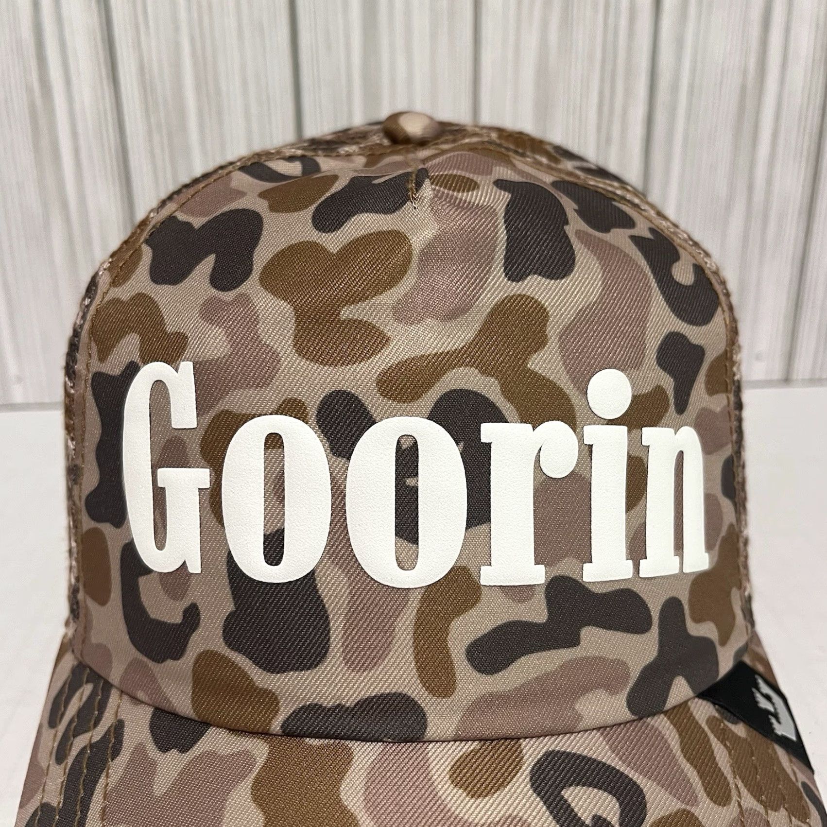 Goorin Bros. Goorin Bros Hat Cap Snapback The Farm Duck Camo Crush Trucker Camouflage Brown Size ONE SIZE - 4 Thumbnail
