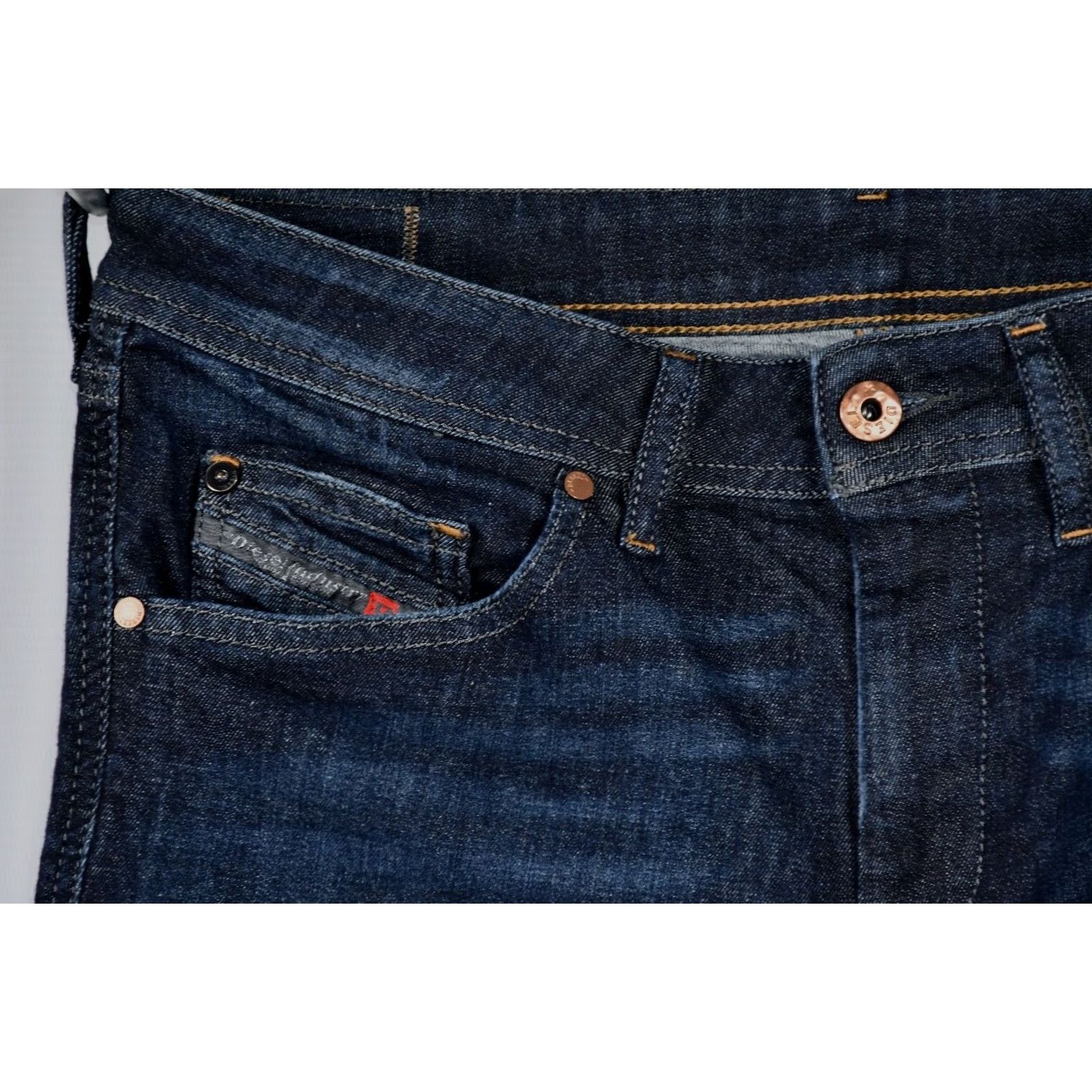 Diesel Diesel Super Slim-Skinny 0856V Jeans W32 L32 Diesel D-Luster Slim Jeans Men Blue 92% Cotton Stretch 6% Polyester 2% Elastane Regular Vintage No N/A Size US 32 / EU 48 - 4 Thumbnail