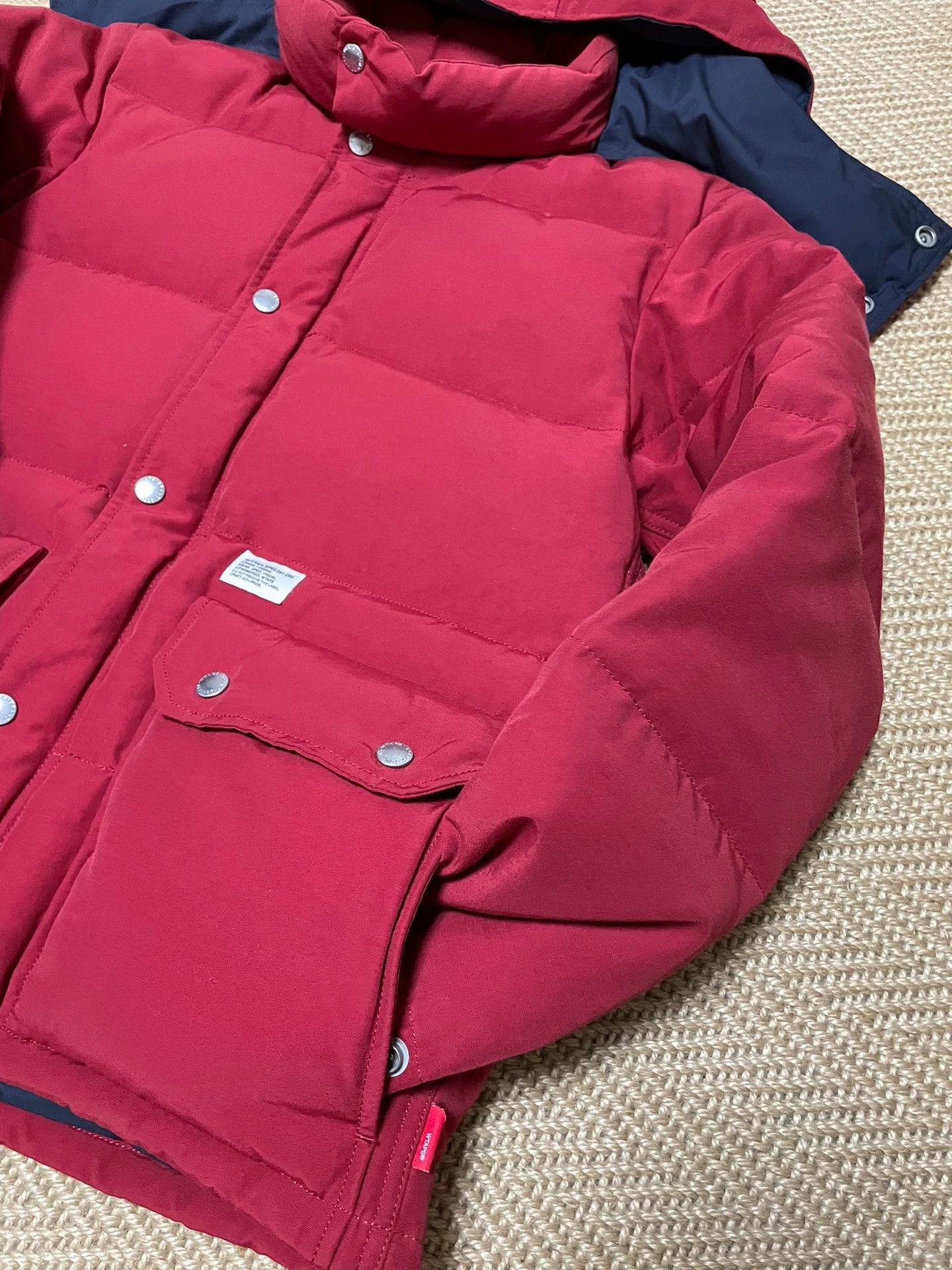 Wtaps WTAPS 60/40 Brick Red Vintage Down Jacket S Size US S / EU 44-46 / 1 - 6 Thumbnail