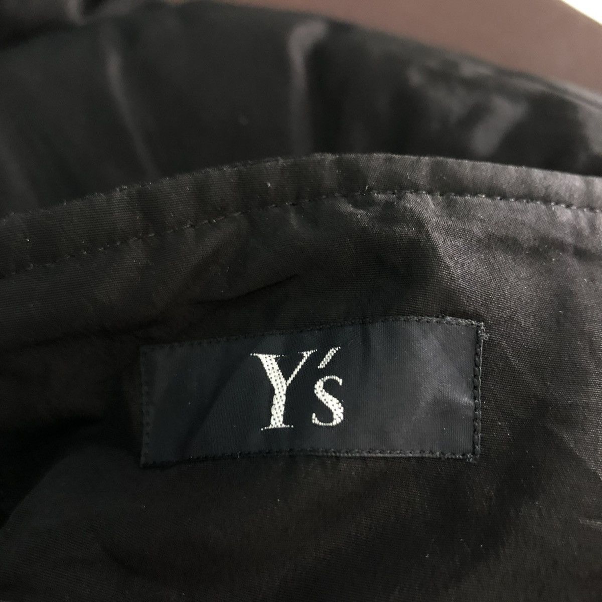 Yohji Yamamoto 🔥RICH BLACK MINI SHORT SKIRT Y’S YOHJI YAMAMOTO Size 26" / US 2 / IT 38 - 11 Thumbnail