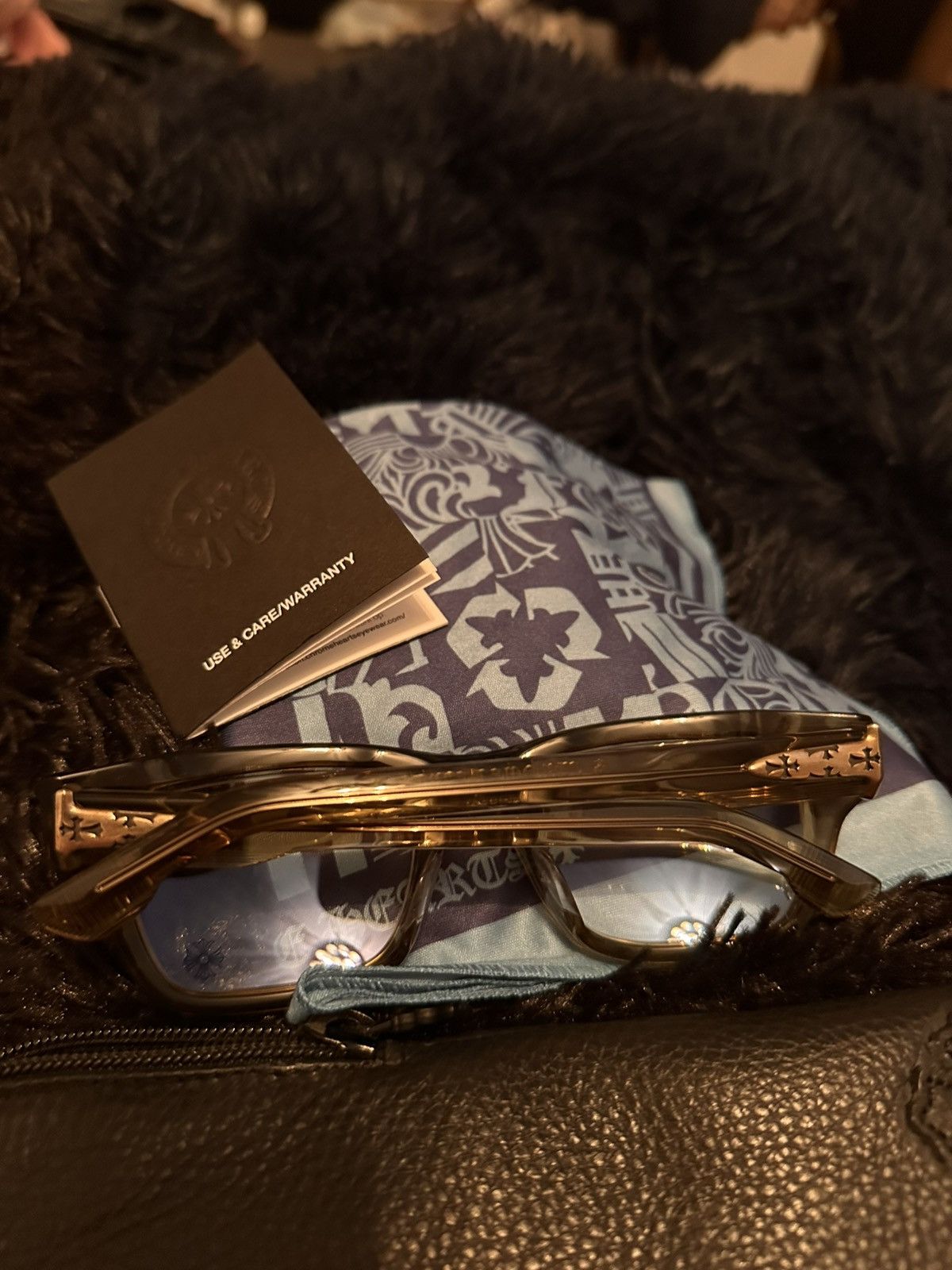 Chrome Hearts Chrome Hearts Crypdic Glasses Size ONE SIZE - 3 Thumbnail