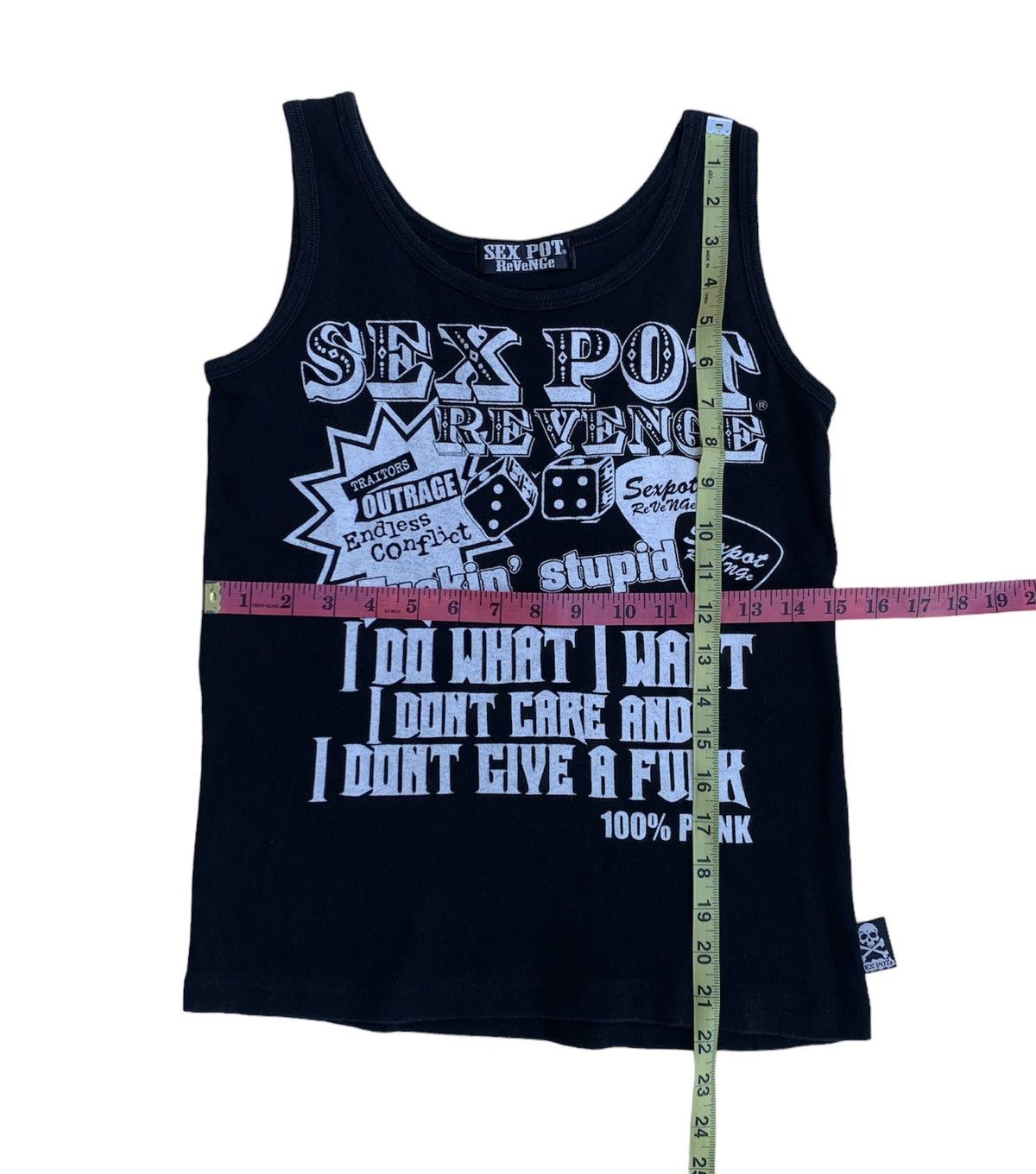 Japanese Brand Sex Pot Revenge Punk Singlet Size XS / US 0-2 / IT 36-38 - 10 Thumbnail