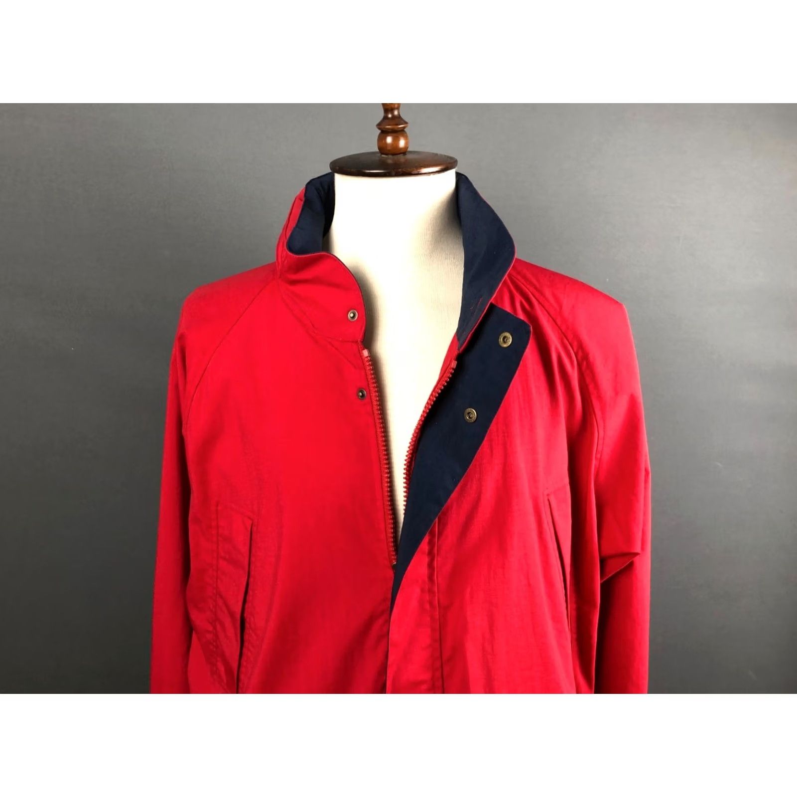 Paul & Shark Paul & Shark Jacket Men's Red Polyamide Full Zip Size XL Stowaway Hood Casual Outdoor Walking Windbreaker Size US XL / EU 56 / 4 - 7 Thumbnail