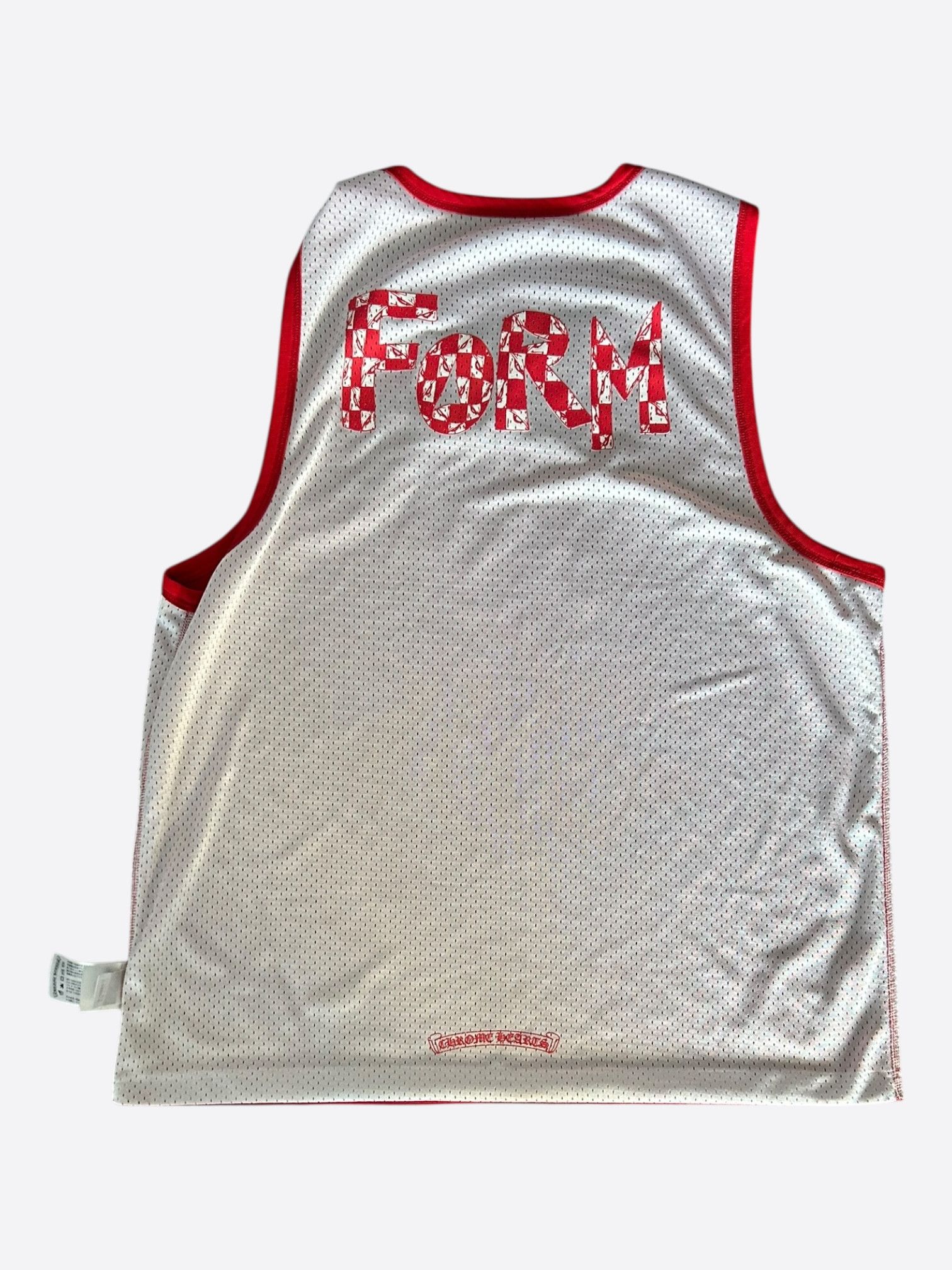 Chrome Hearts Matty Boy Red & White Team Form Reversible Mesh Jersey Size US M / EU 48-50 / 2 - 4 Thumbnail