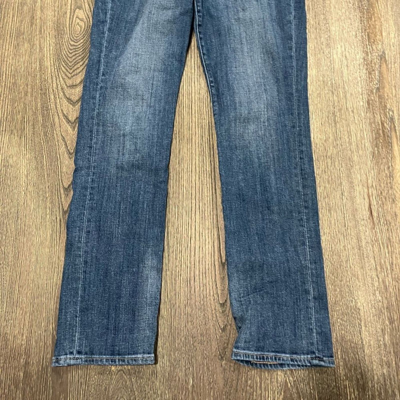 Lucky Brand Lucky Brand Mid-Rise Straight Sweet Jeans Relaxed Fit Size 27" / US 4 / IT 40 - 13 Thumbnail