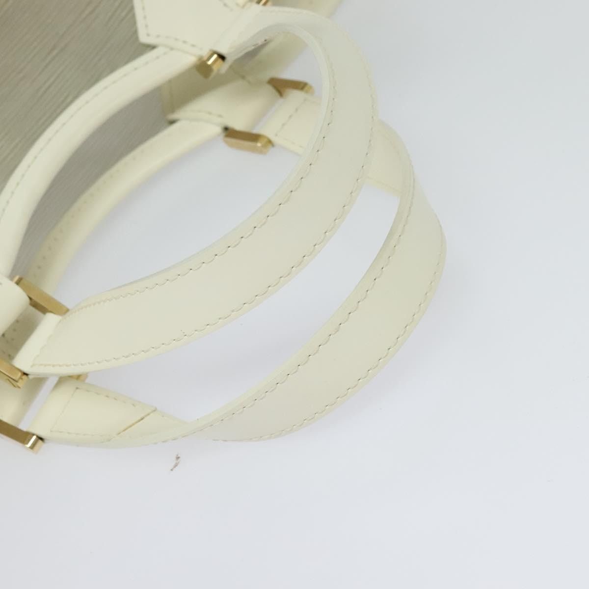 Louis Vuitton LOUIS VUITTON Epi Plage Mini Lagoon Bay Hand Bag White Size ONE SIZE - 7 Thumbnail