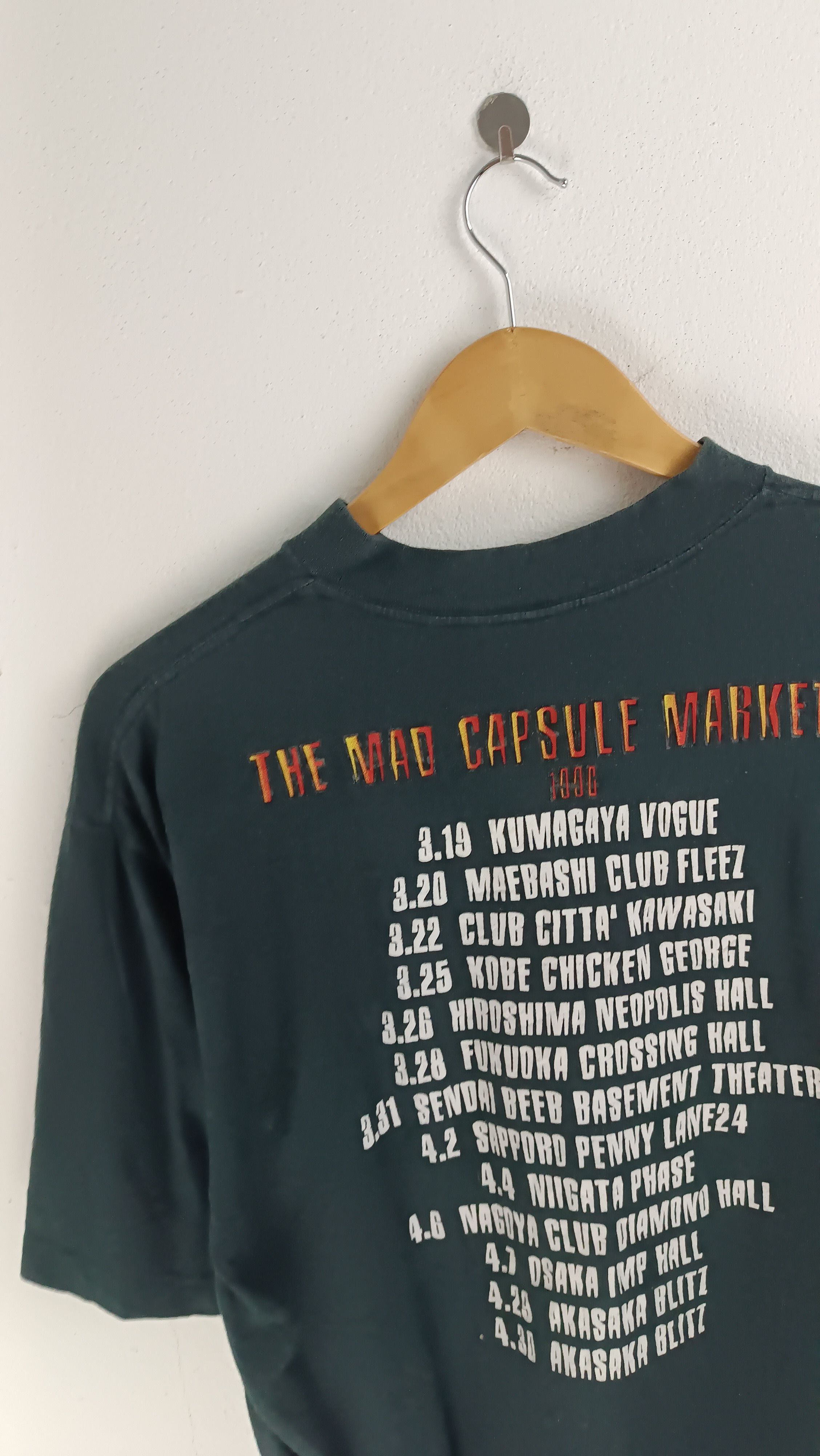 Band Tees VINTAGE 90'S THE MAD CAPSULE MARKETS ELECTRO PUNK JAPAN ROCK Size US L / EU 52-54 / 3 - 13 Thumbnail