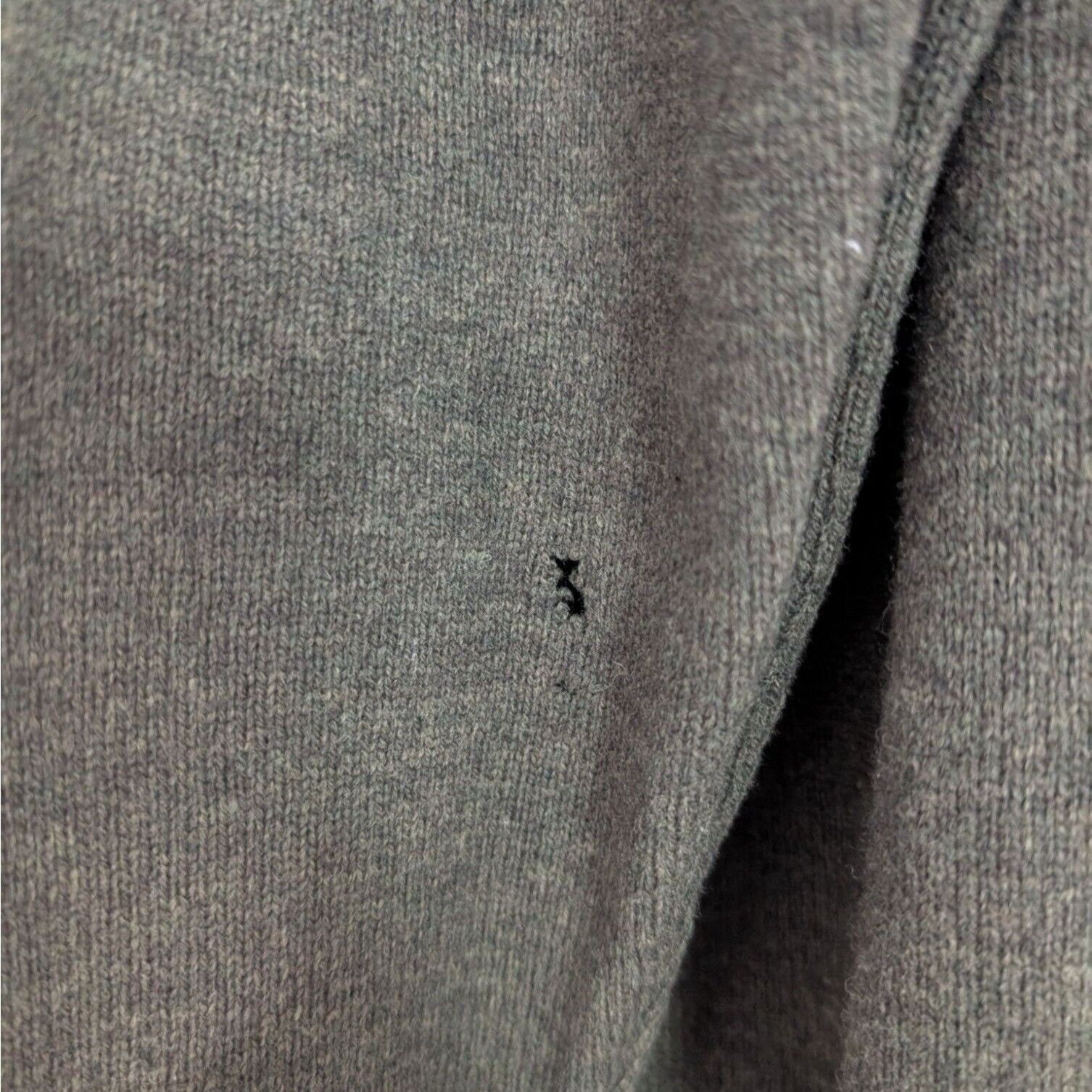 Beretta Beretta Lambswool 1/4 Zip Sweater Mens Size XL Dark Green Size XL / US 12-14 / IT 48-50 - 4 Thumbnail