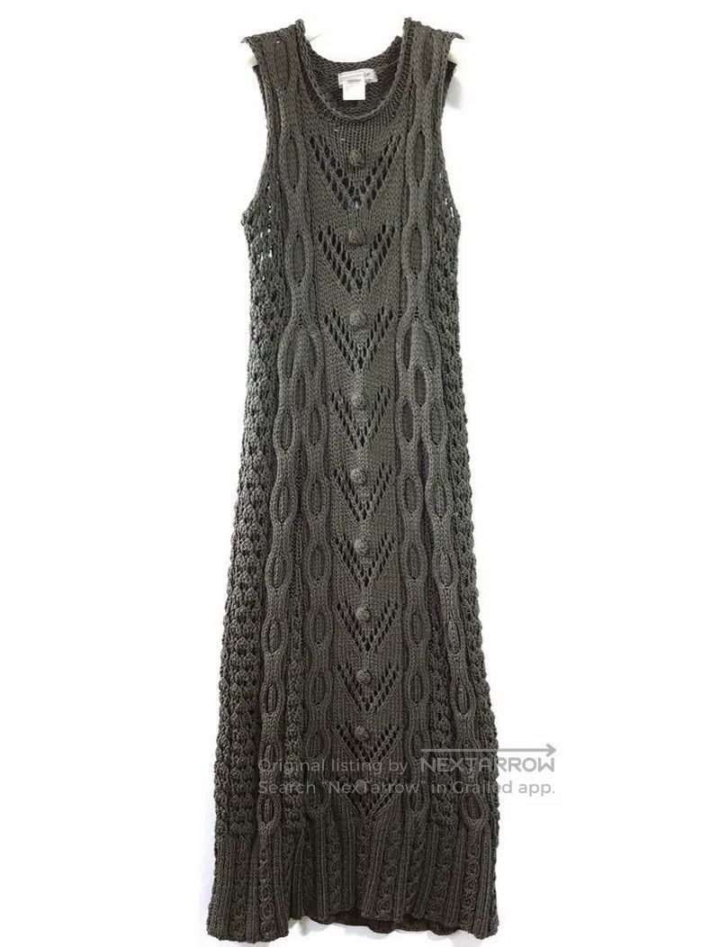 Yohji Yamamoto Yohji Yamamoto 1998ss Knit Sleeveless Dress Size S / US 4 / IT 40 - 1 Thumbnail