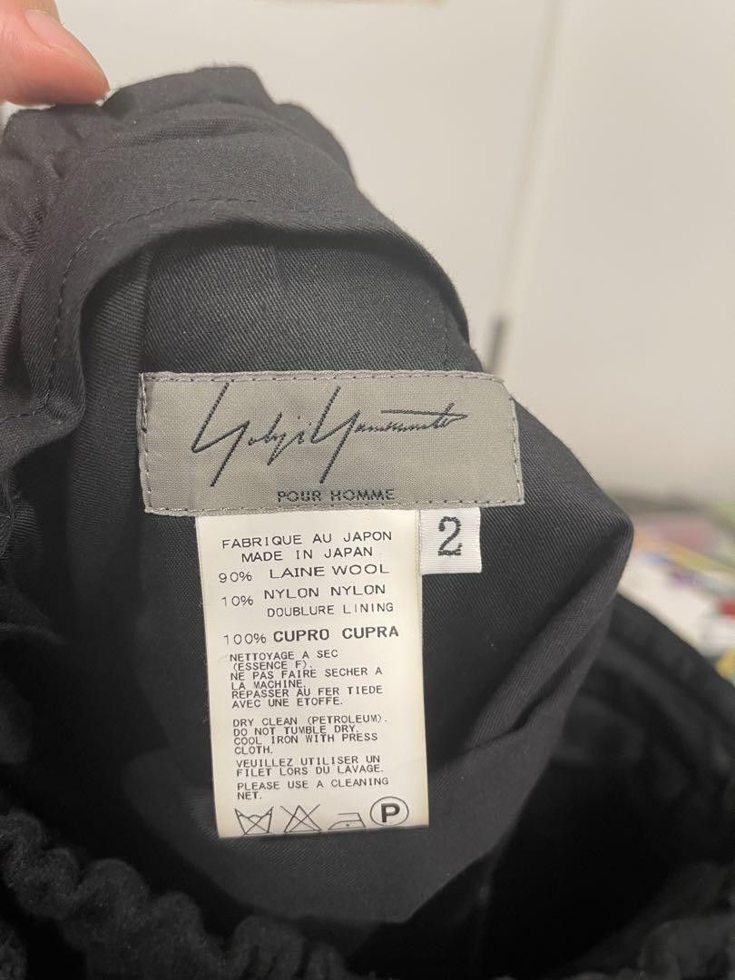 Yohji Yamamoto POUR HOMME 14aw bulldog wrap pants Size US 35 - 5 Thumbnail