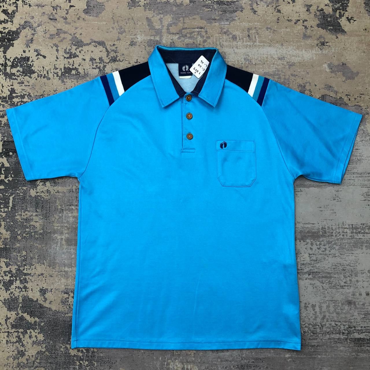 Hang Ten × Vintage T359 VTG HANG TEN POLO SHIRTS Size US L / EU 52-54 / 3 - 1 Thumbnail