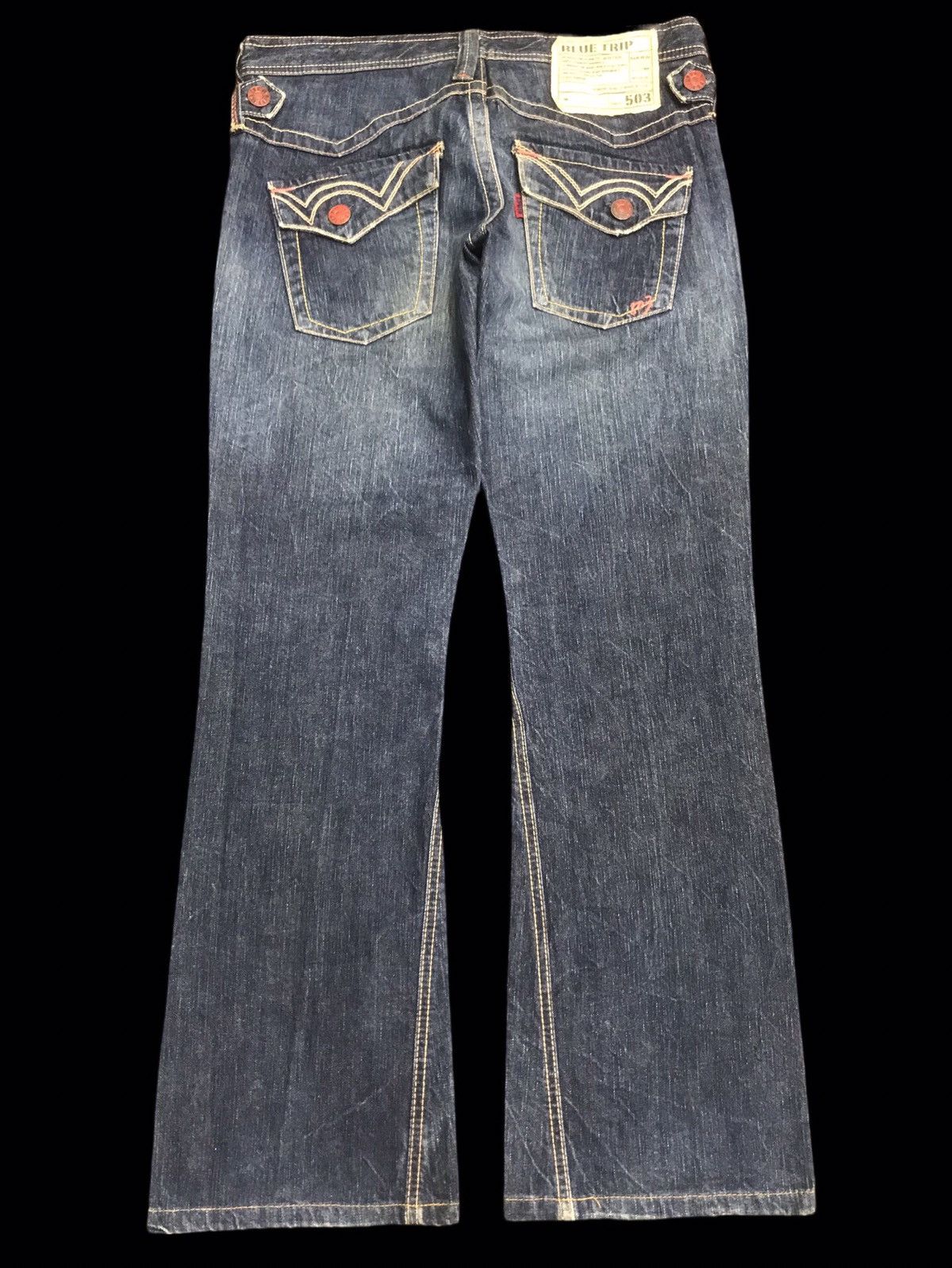 Edwin 💥ENGINEERED💥BOOTCUT EDWIN STONEWASH LOW RISE DENIM F230 Size US 32 / EU 48 - 2 Thumbnail
