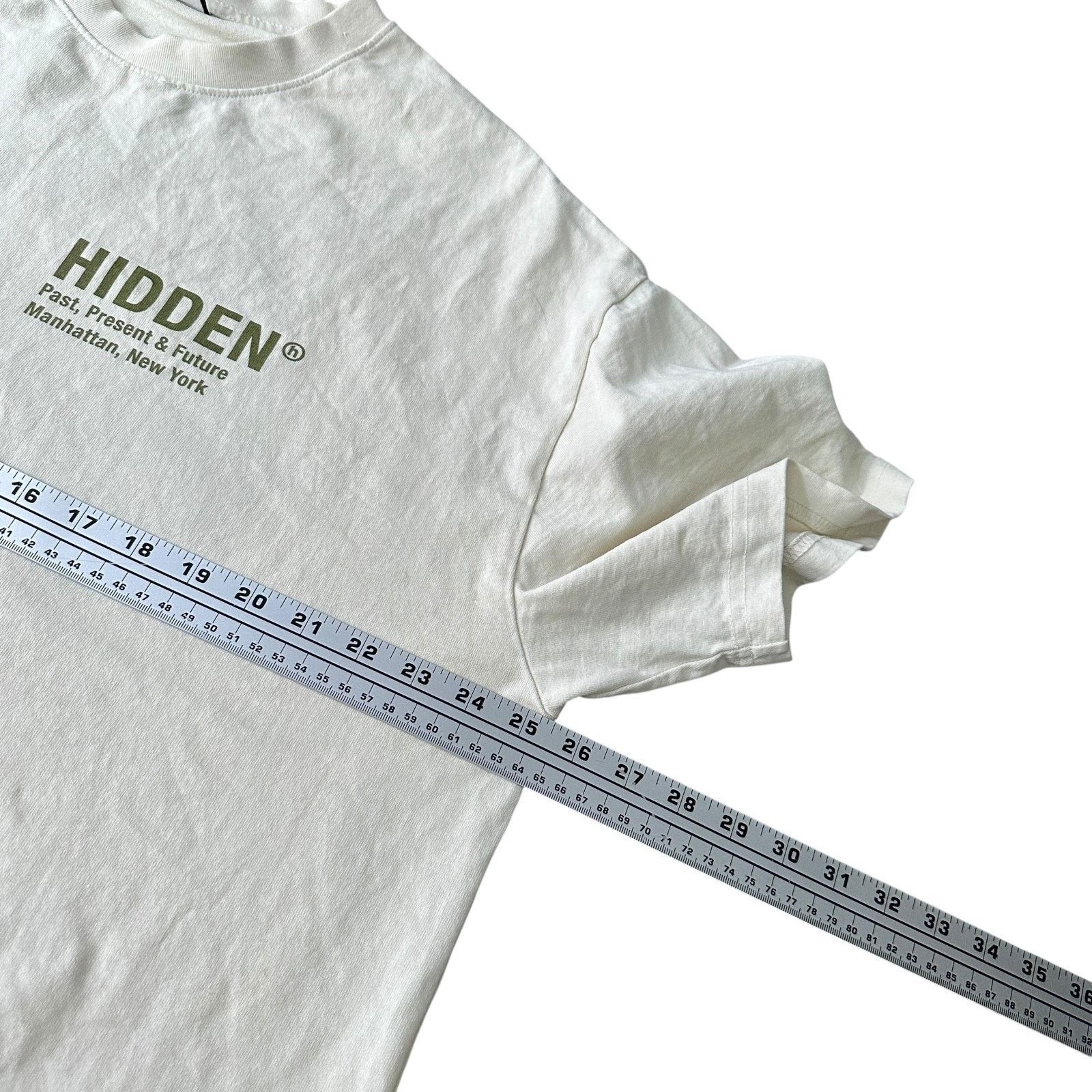 HIDDEN Hidden NY Past Present Future T-Shirt Men's XL Cream Cotton Size US XL / EU 56 / 4 - 8 Thumbnail