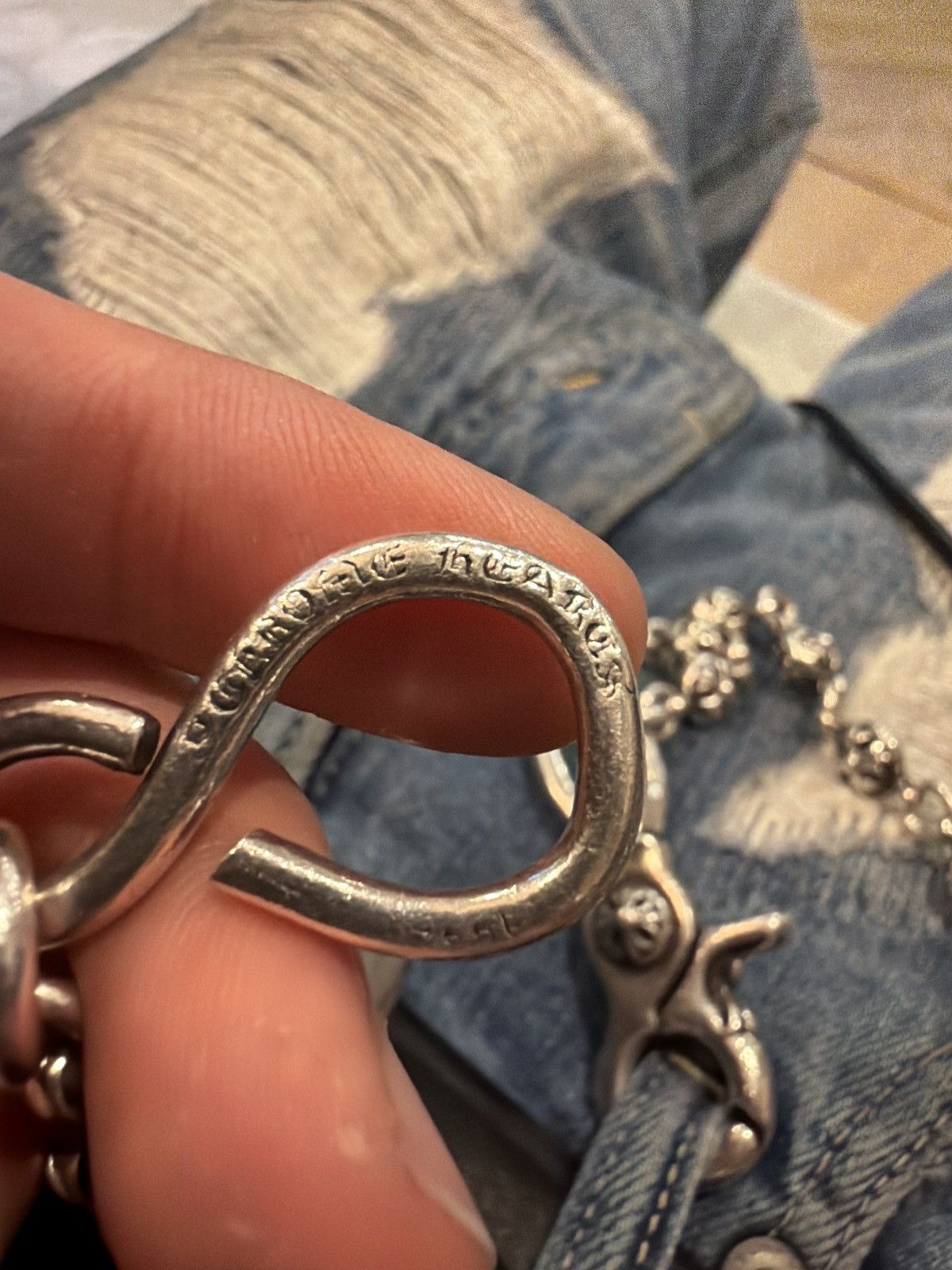 Chrome Hearts Chrome hearts 24 inch cross ball wallet chain Size ONE SIZE - 14 Thumbnail