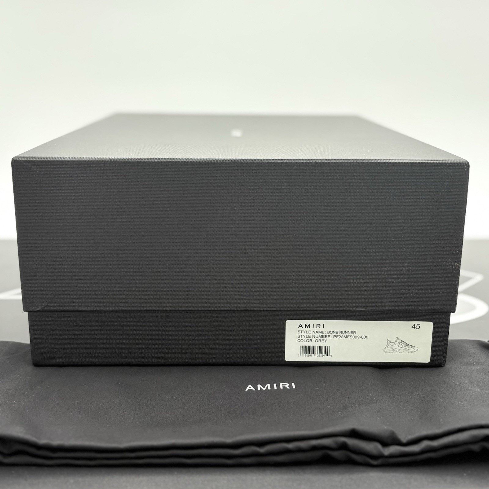 Amiri Amiri Bone Runner ' Grey ' | BRAND NEW! * 100% AUTHENTIC Size US 12 / EU 45 - 15 Thumbnail