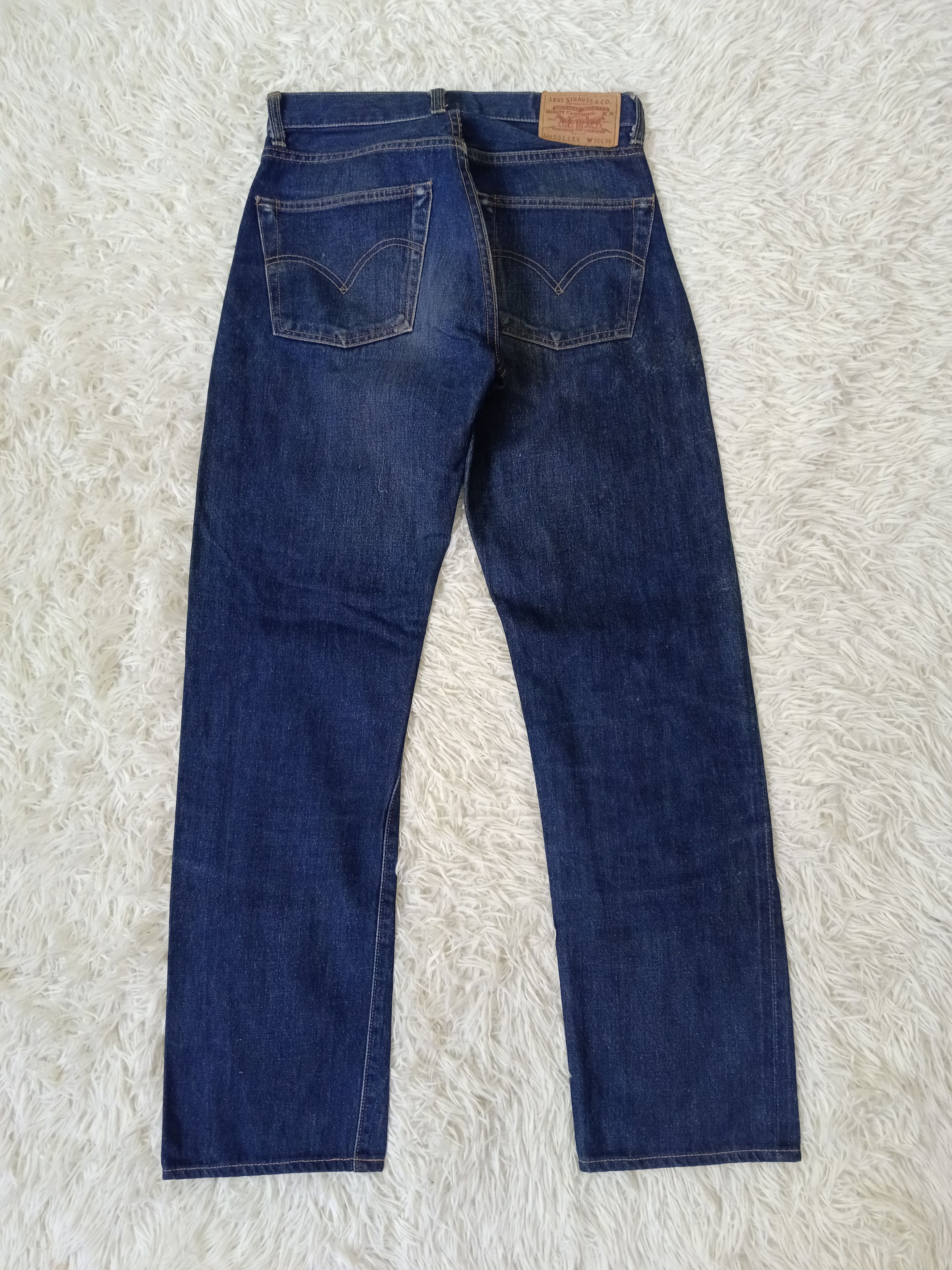 LVC × Levi's Vintage Clothing VINTAGE LEVIS 551 ZXX BIG E REPRODUCTION Size US 30 / EU 46 - 2 Thumbnail
